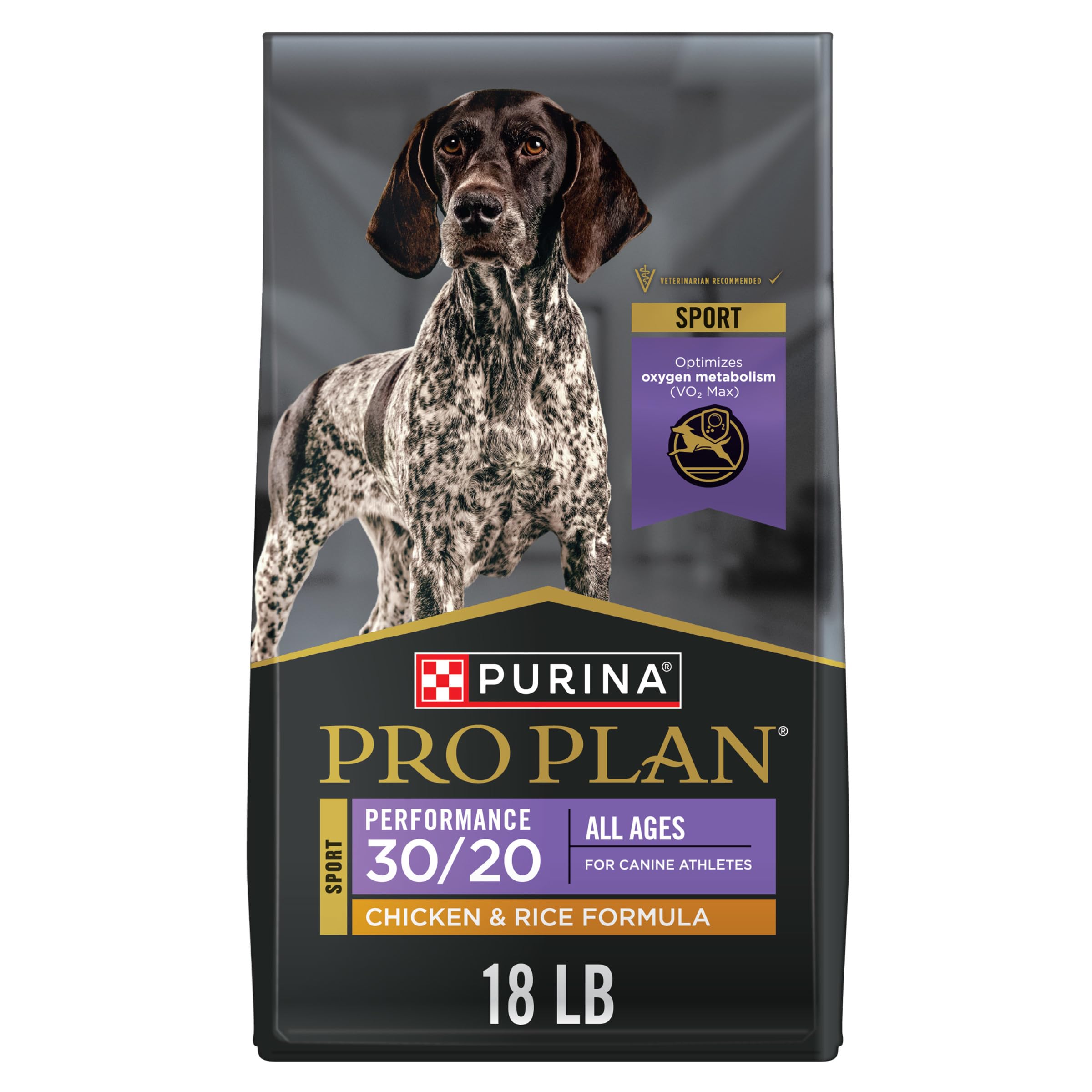 Purina Pro Plan Sport Performance 30/20 Chicken and Rice Formula High Protein Dog Food - 6 lb. Bag