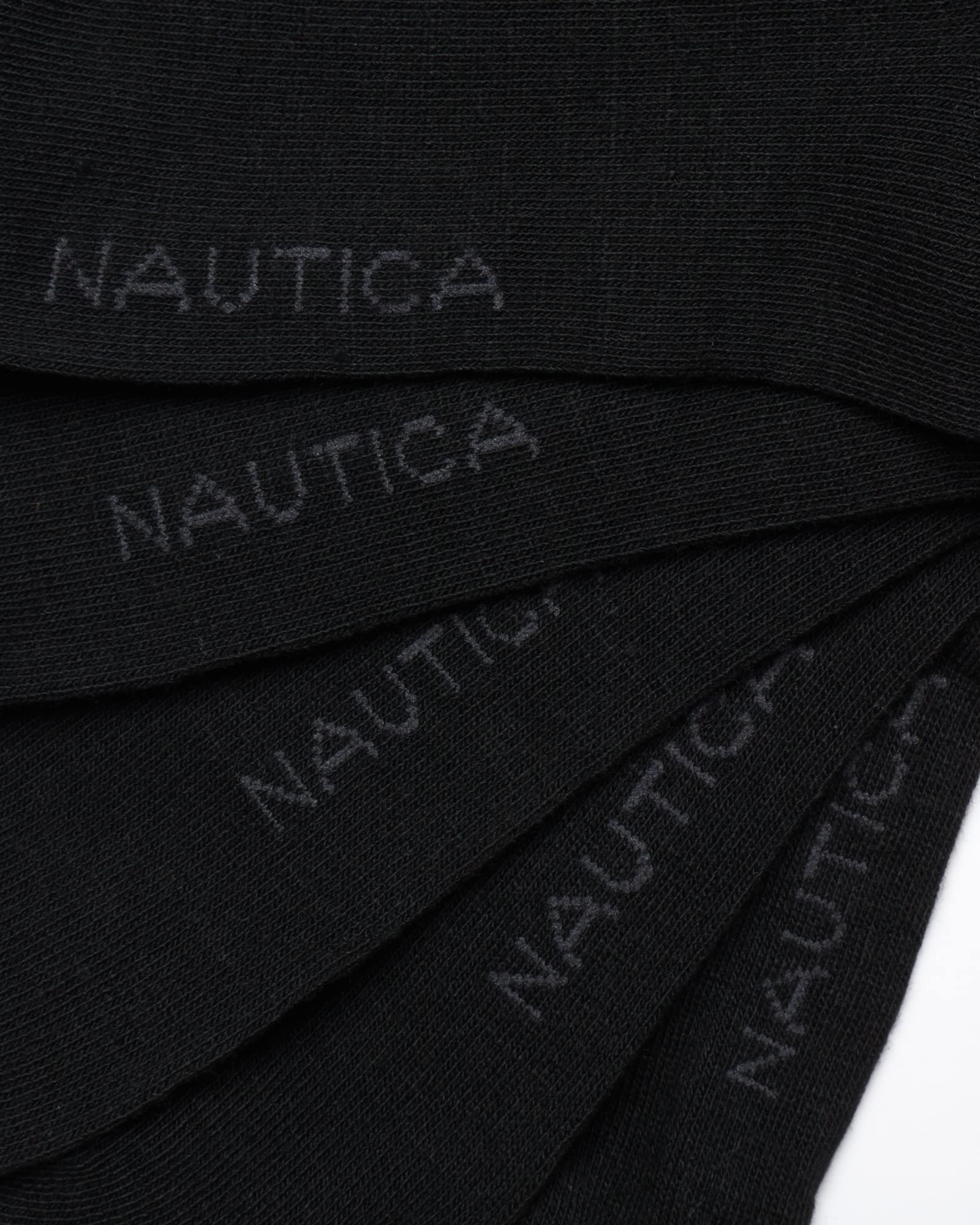 Nautica Mens Dress Socks - 5 Pack Breathable Comfort Stretch Crew-Length Work Socks for Men for Business Formal Wear (6-12.5)