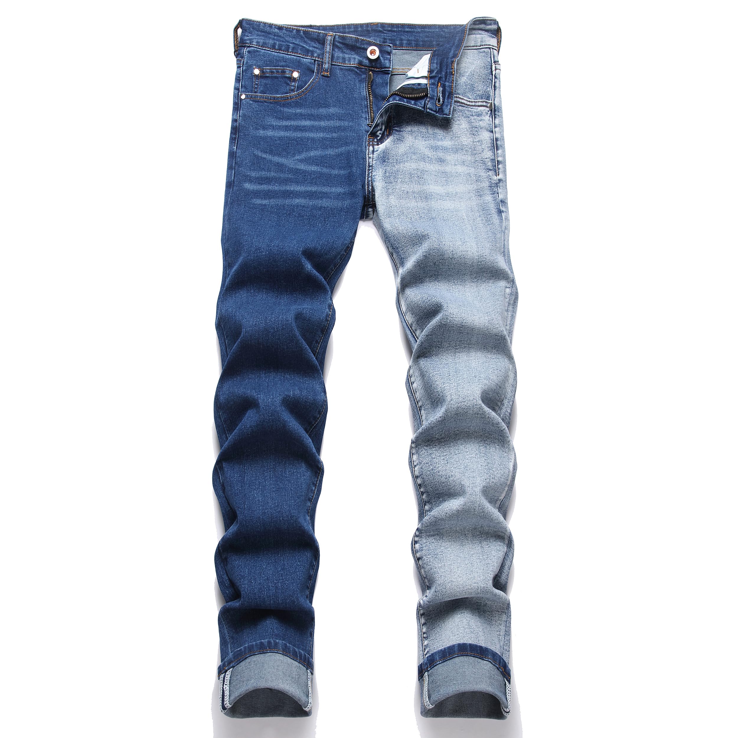 RXXKKK Men's Regular Slim Fit Jeans