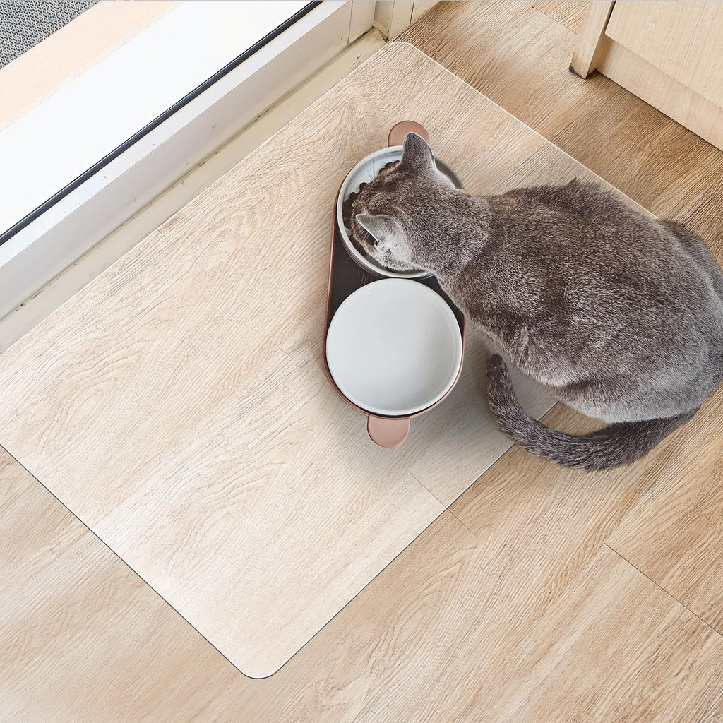 Clear Frosted Floor Mat, PVC Durable Anti-Scratch Floor Mat (24"x 36")