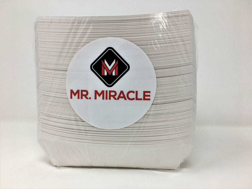 Mr Miracle 7 Inch Paper Hot Dog Tray in Kraft Paper. Pack of 25. Disposable, Recyclable and Fully Biodegradable. Made in USA