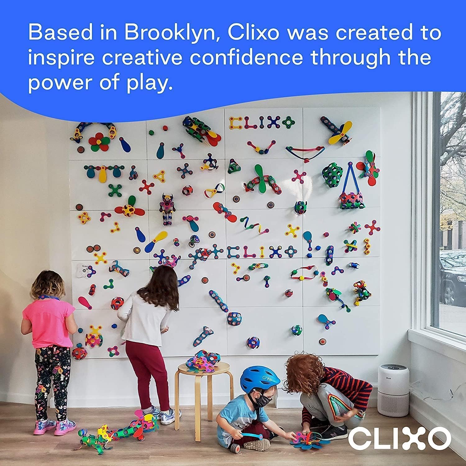 Clixo Ocean Creatures Pack - Glow-in-The-Dark Magnetic Building Toy - 24 Flexible Magnet Pieces for Underwater Adventure. Imaginative STEM Toy. Screen Free Kids Gift & Travel. Ages 6+ [New]