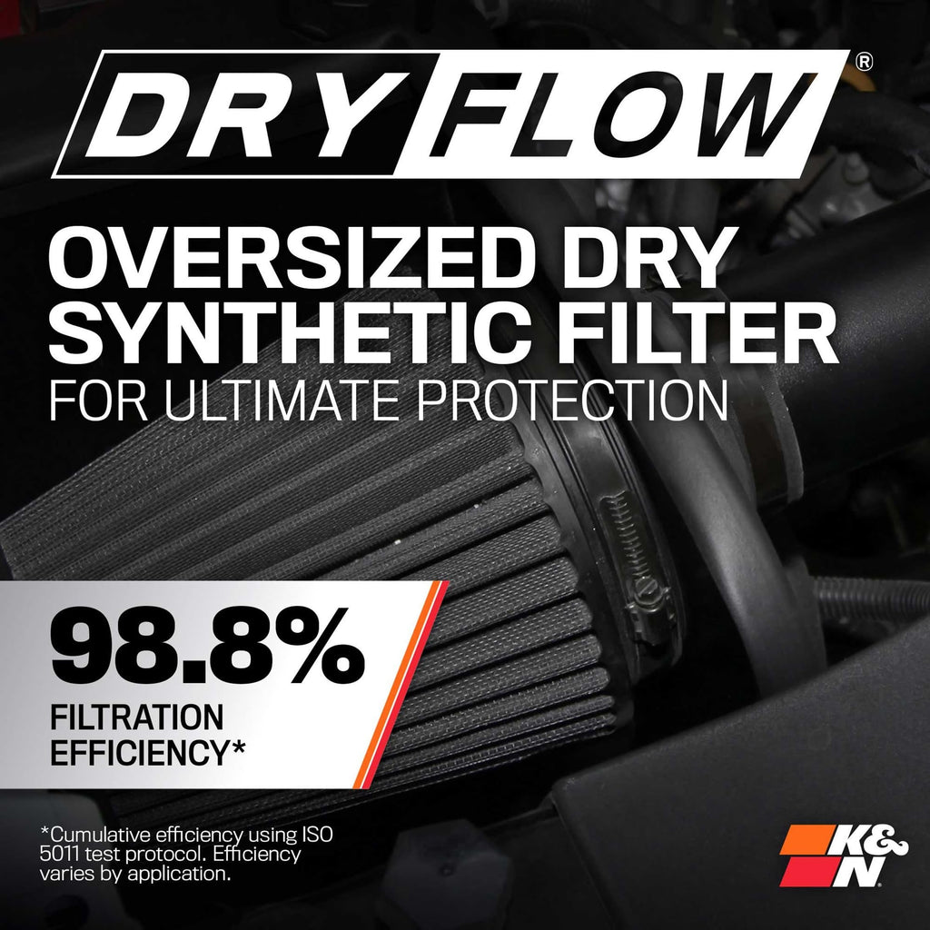 K&N Cold Air Intake System: High-Flow Air Filter, Increase Performance & Towing: Compatible with 2009-2014 Chevy/GMC/Cadillac Silverado, Suburban, Tahoe, Sierra, Yukon, Escalade, Avalanche, 57-3070