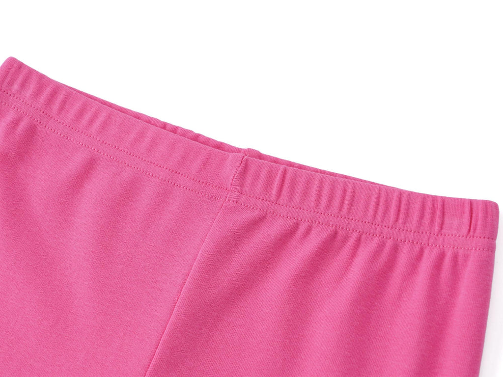 Topgal Little & Big Girls Cotton Knit Pajama 3-Piece Shorts Pants Summer PJ Set Size 4-14