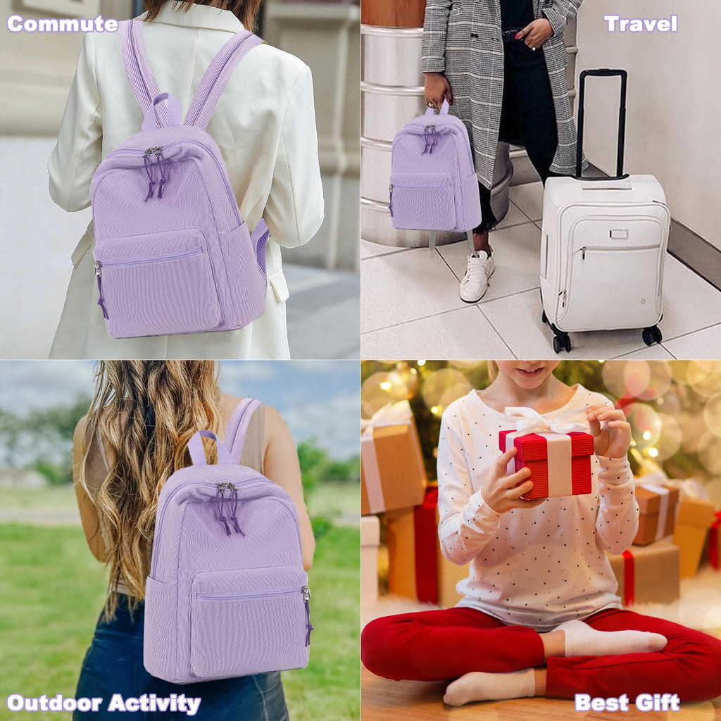BTOOP Mini Backpack Women Girls Water-resistant Small Backpack Purse Shoulder Bag for Womens Adult Kids School Travel