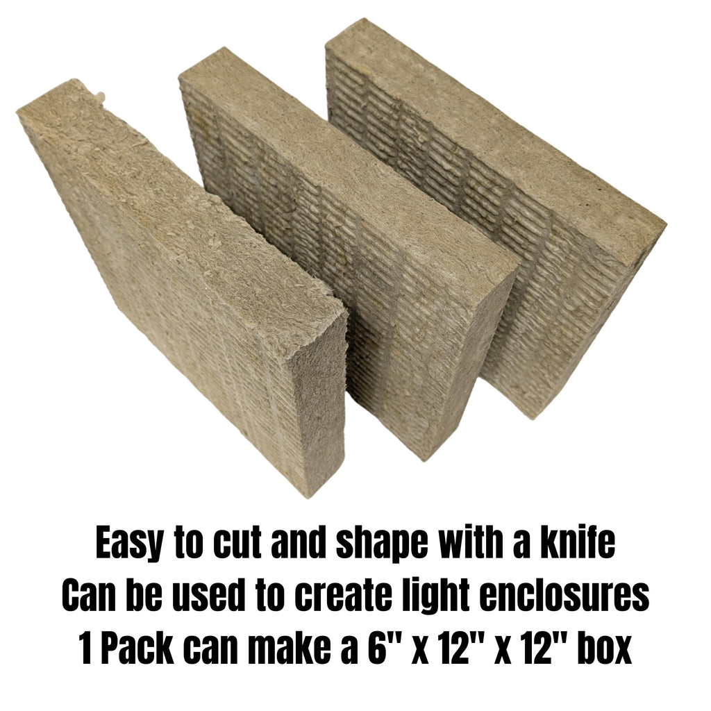 10 pk 24" x 48" x 1" Rockwool ProRox Mineral Wool, Replaces Owens Corning Thermafiber, BMW142-10PK