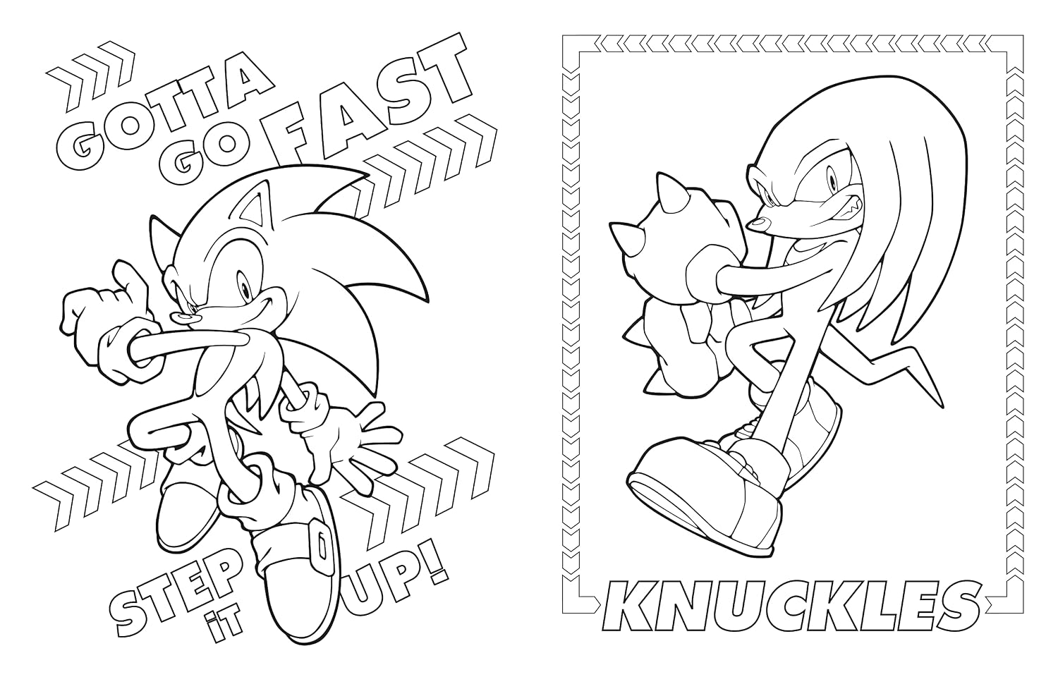 Sonic the Hedgehog: The Official Coloring Book