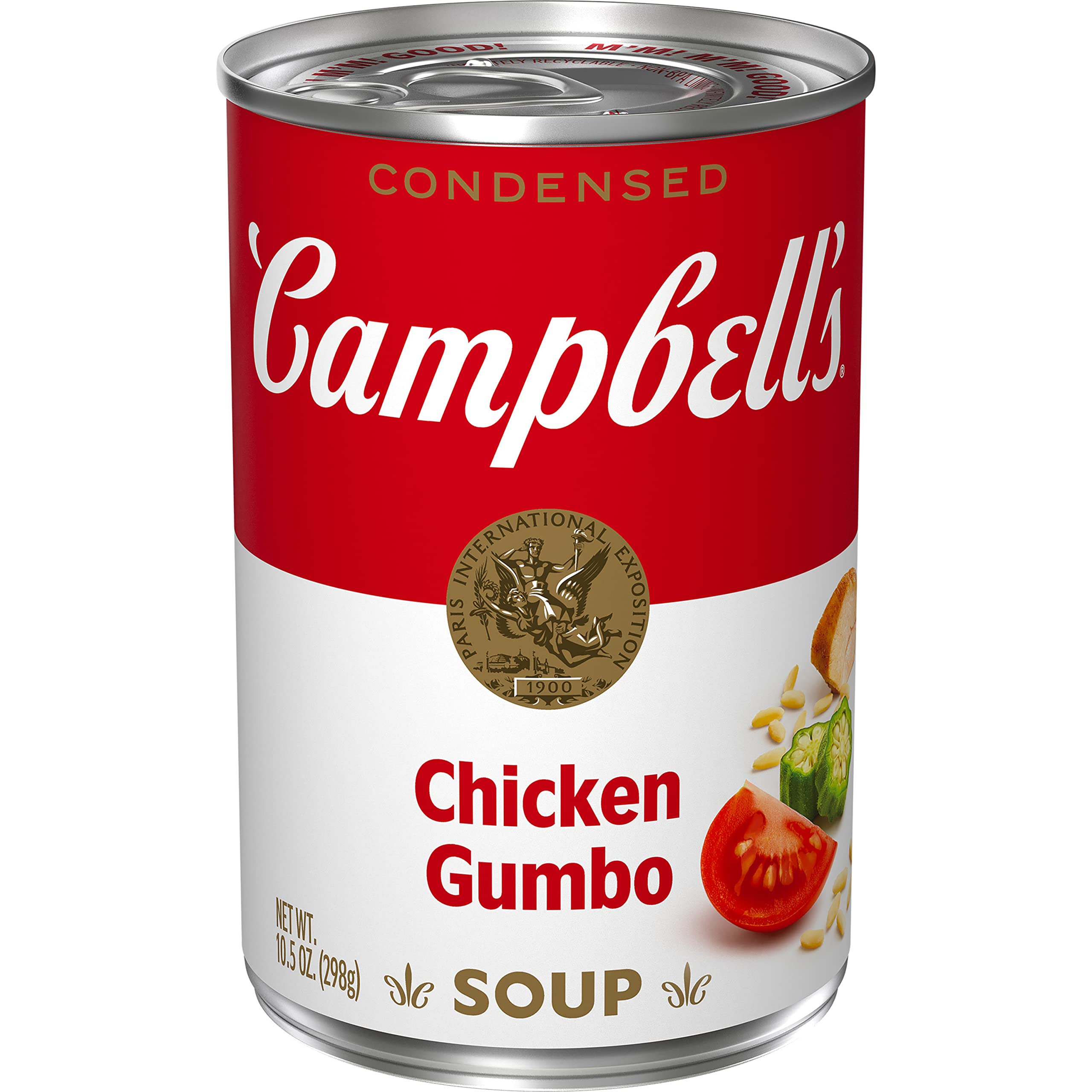 Campbell's Condensed Chicken Gumbo Soup, 10.5 Ounce Can