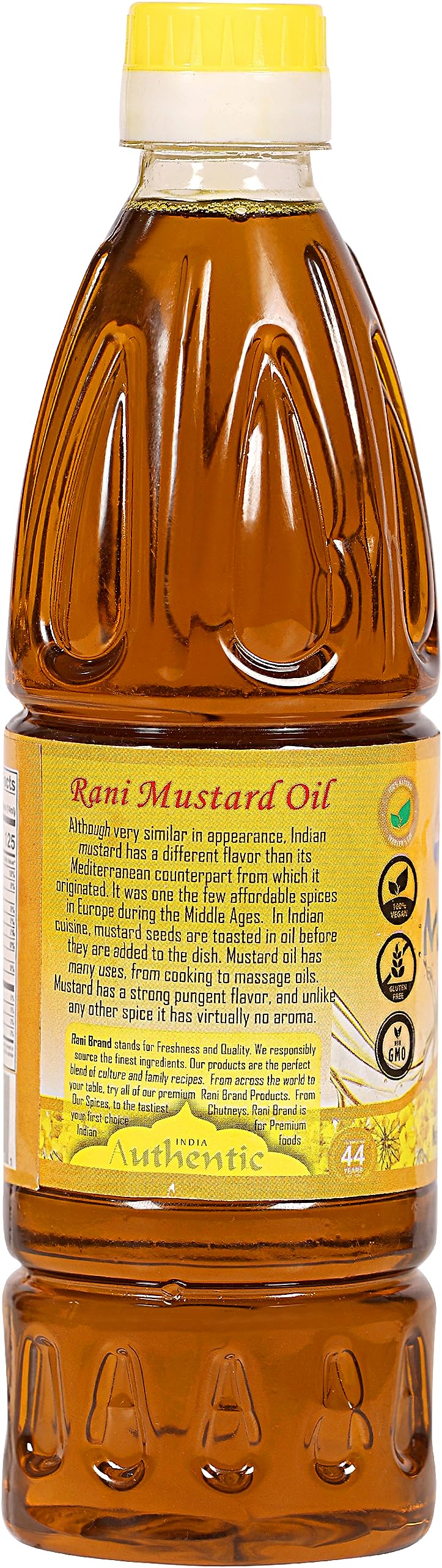 Rani Premium Oils Combo Set of 3 - Peanut Oil, Mustard Oil, Sesame Oil 16.9 Ounce (500ml) ~ Cold Pressed | 100% Natural | Kosher | NON-GMO | Vegan | Gluten Free