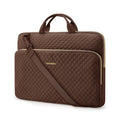 BAGSMART Laptop Case Compatible with 13-13.3 inch Notebook,Compatible with MacBook Pro 14 Inch,MacBook Air,Protective Carrying Bag with Pocket,Handles, Beige