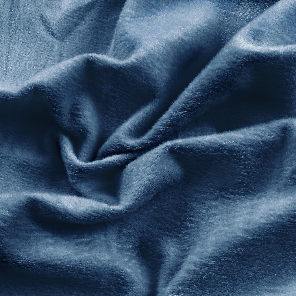 Entisn Minky Fabric by The Yard, 1 Yard x 60 Inch Wide Pre-Cut Fleece Fabric Beige Cuddle Minky, Solid Soft Plush for Blanket, Pillow Cover, Scarf, Sewing