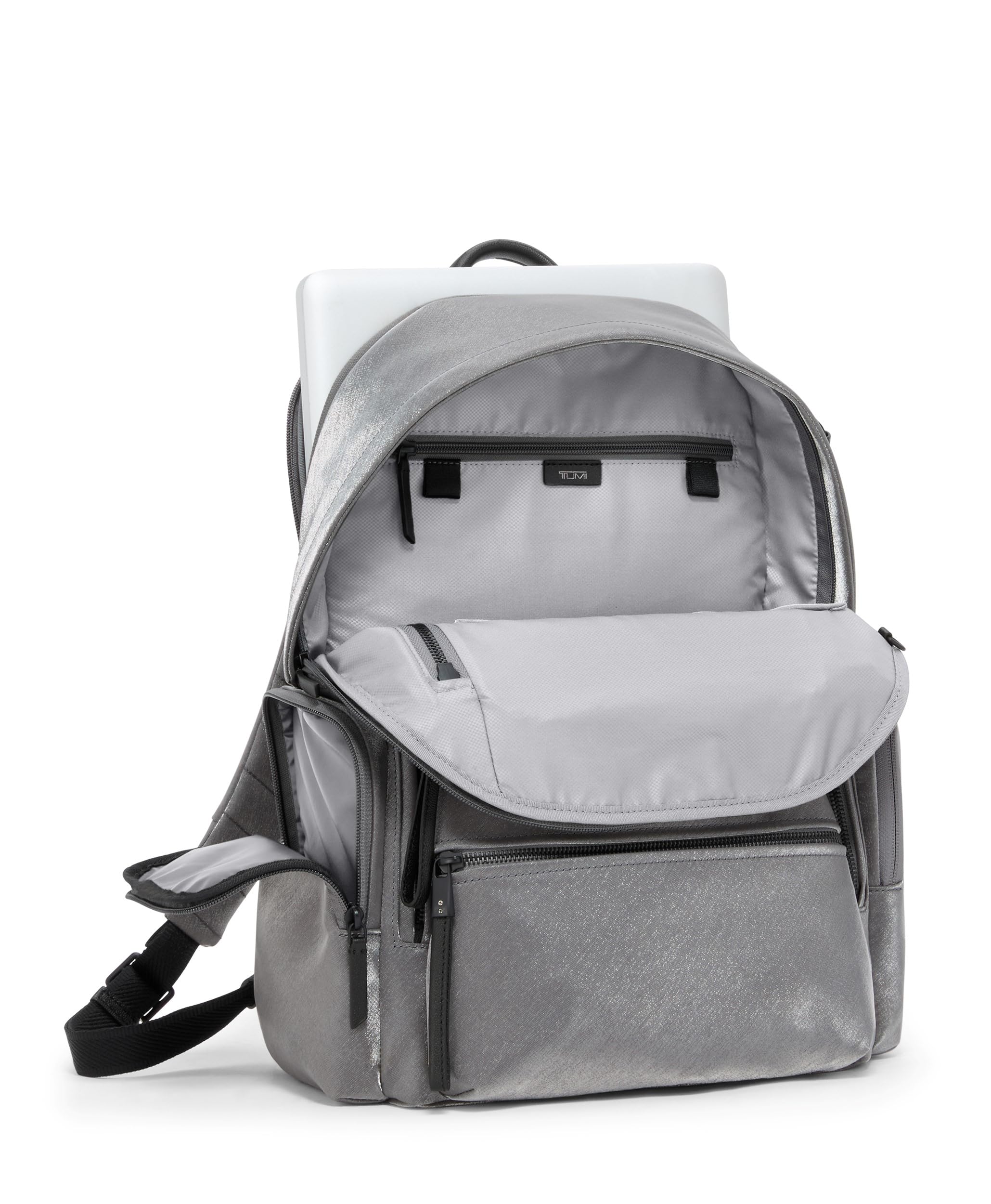 TUMI - Voyageur Celina Backpack - Women's Work and Travel Bag - 16.0" X 10.6" X 6.5" - Holds Up to 16" Laptop - Black & Gold Hardware