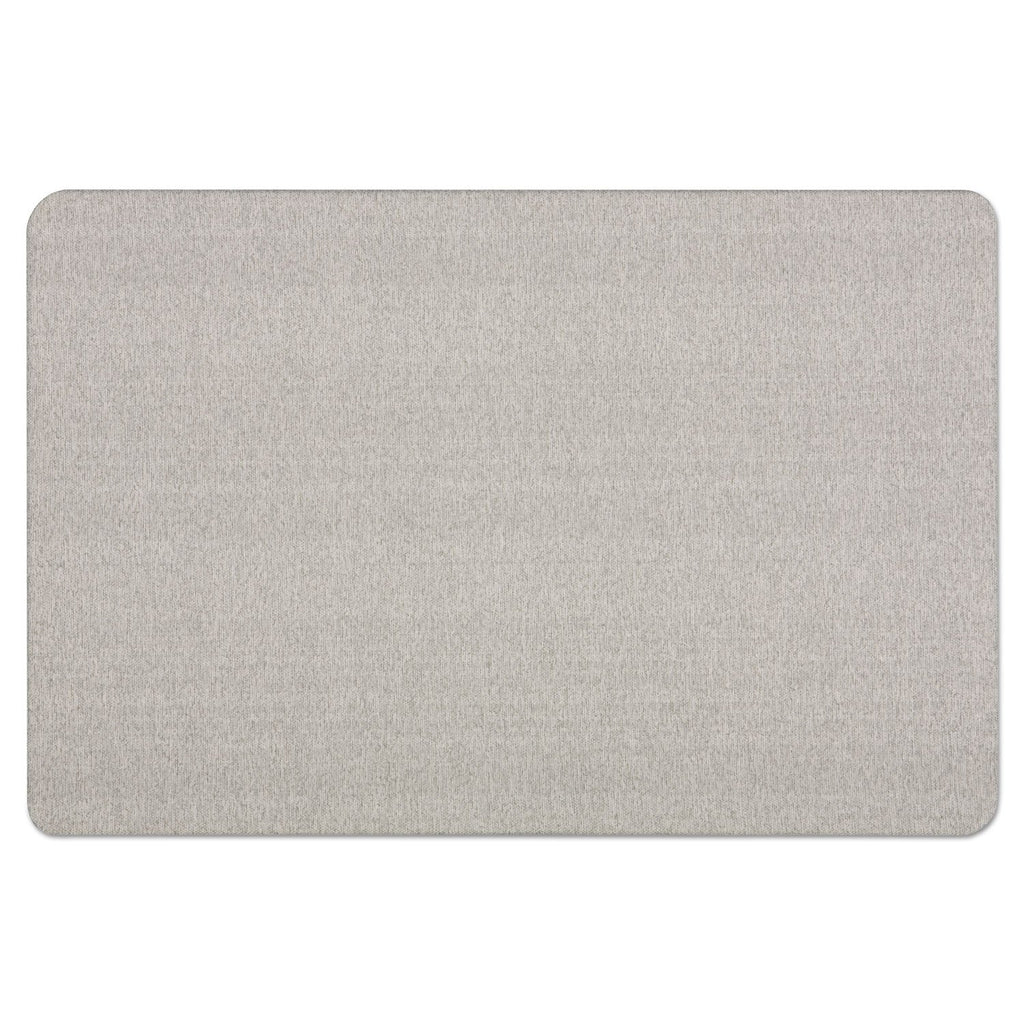 Quartet Bulletin Board 48"W x 36"H Fabric Cork Board Alternative for Office School or Home Décor, Black (7684BK)