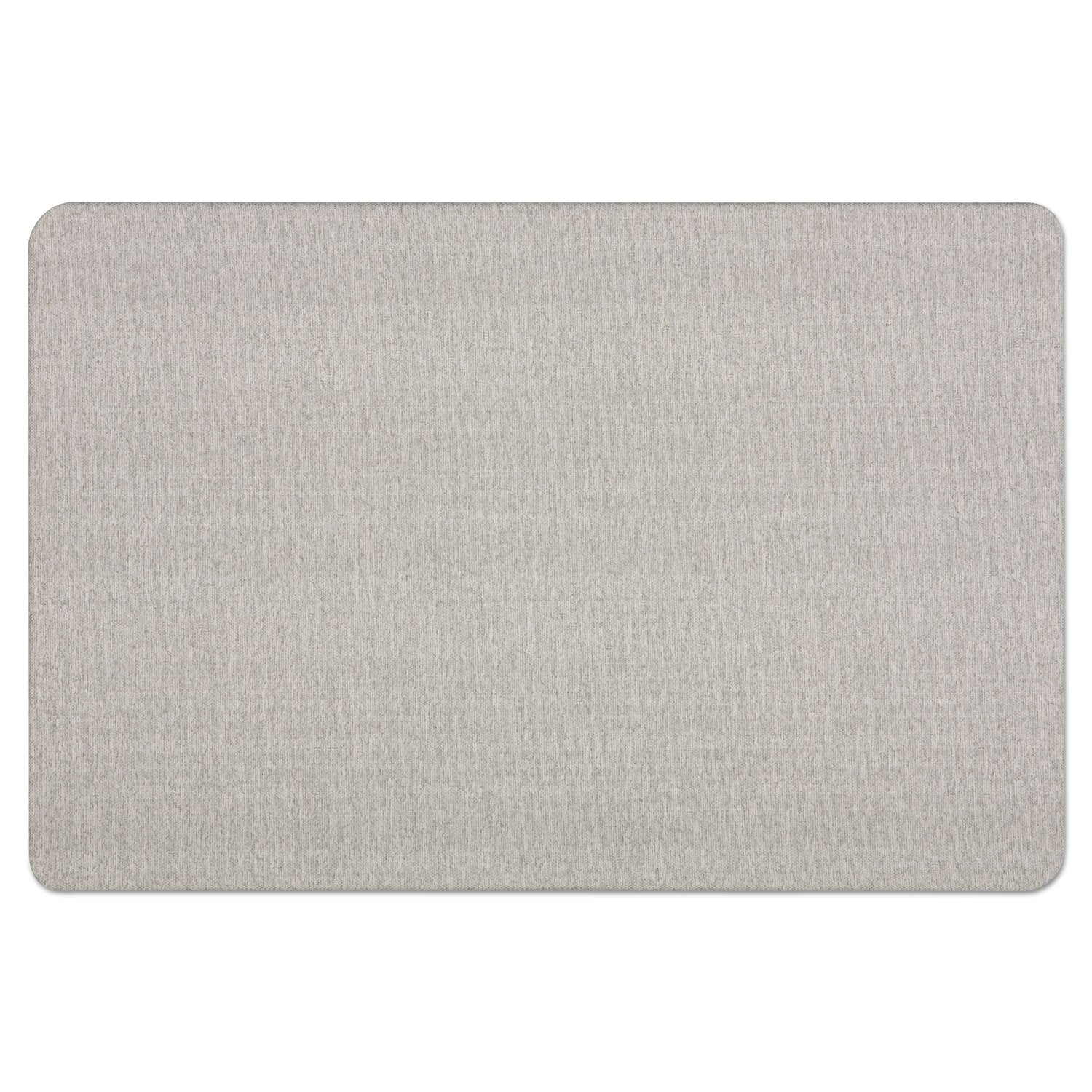 Quartet Bulletin Board 48"W x 36"H Fabric Cork Board Alternative for Office School or Home Décor, Black (7684BK)