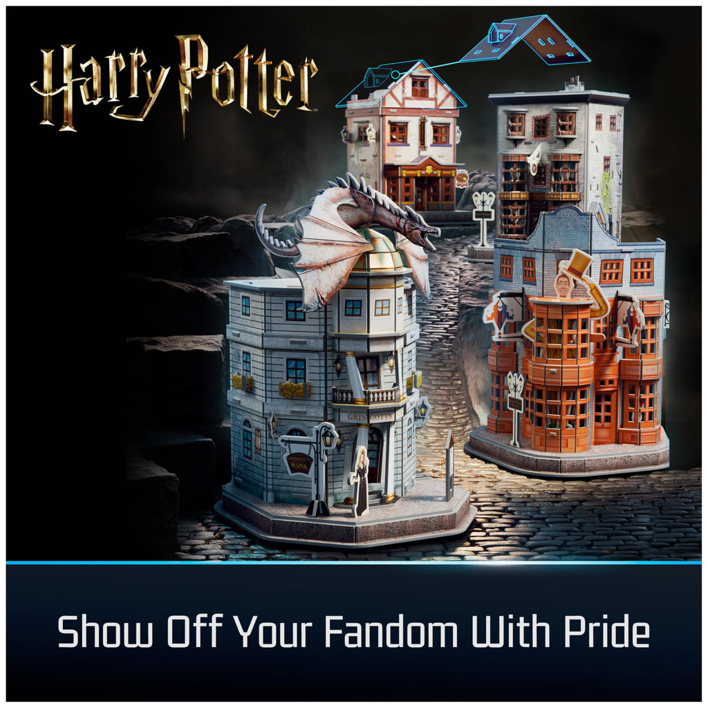 4D Build, Harry Potter Hogwarts Express 3D Model Kit, Harry Potter Collectibles & Desk Decor, Adult Puzzle, Building Toys, 181 Pieces, 3D Puzzles, Gift Ideas for Ages 12 & Up