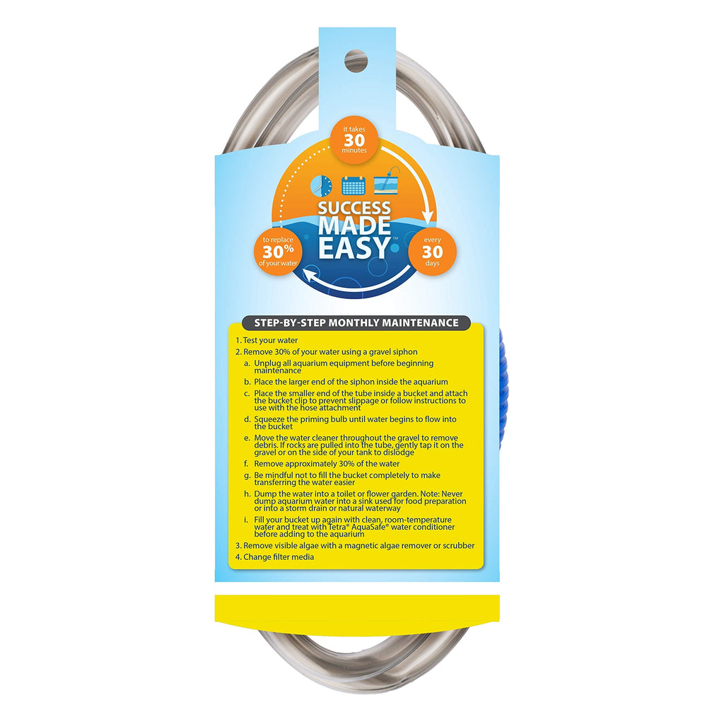 Tetra Water Cleaner Gravel Siphon for Aquariums, Easily Clean Freshwater Aquariums