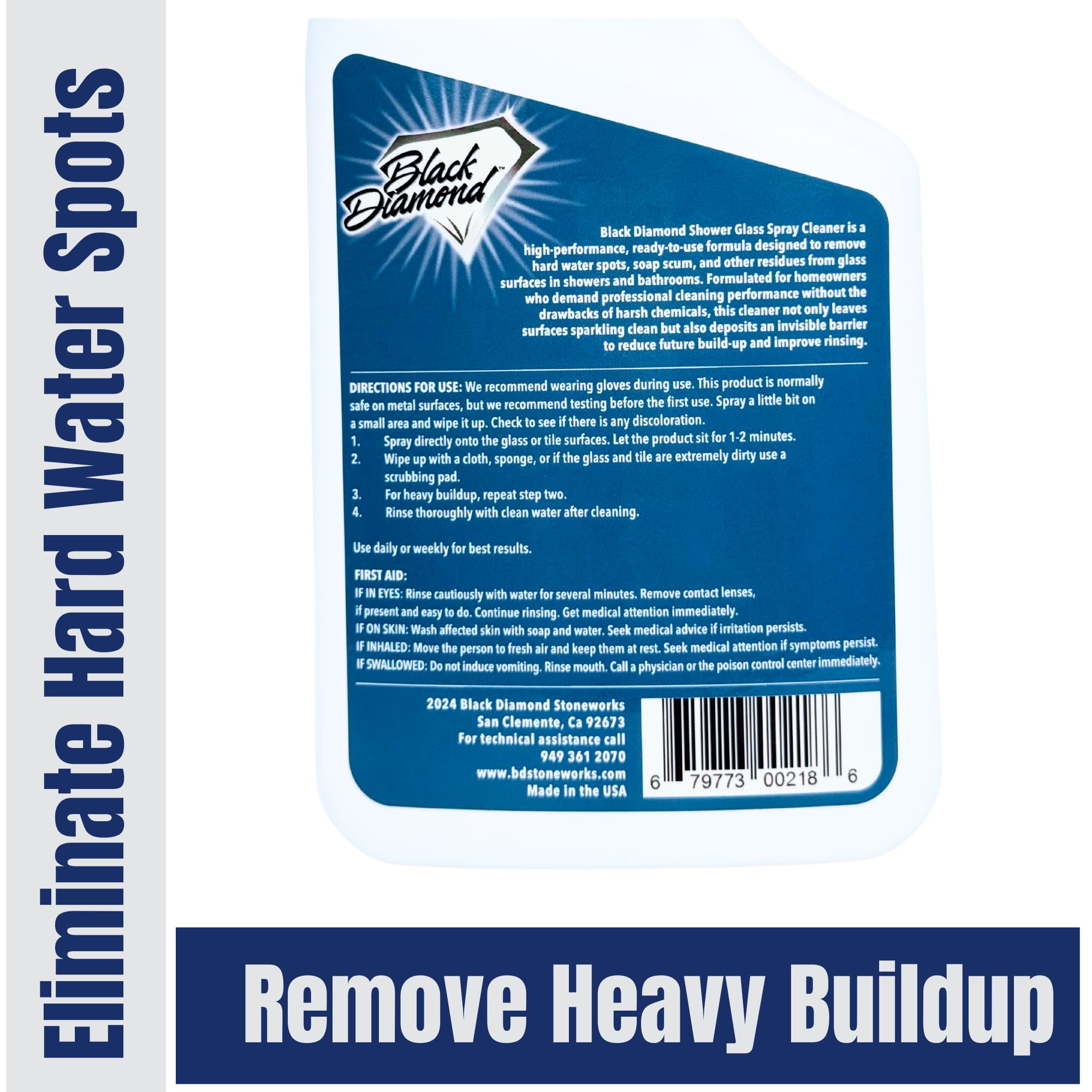 Natural Stone and Grout Penetrating Shower Sealer. Marble, Granite Travertine, Limestone. Protects Making Them Easy to Clean. Works Also on Grout in Tile, Ceramic, and Porcelain. 1-Quart