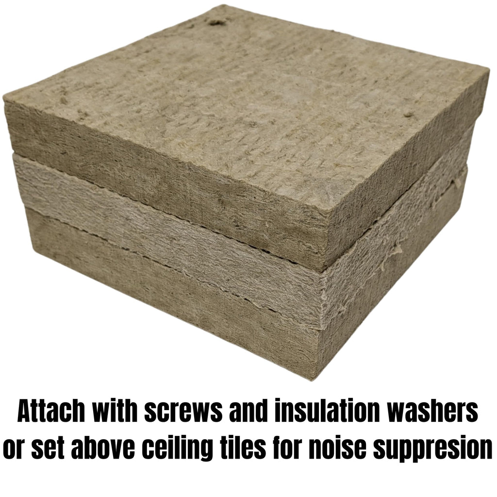 10 pk 24" x 48" x 1" Rockwool ProRox Mineral Wool, Replaces Owens Corning Thermafiber, BMW142-10PK