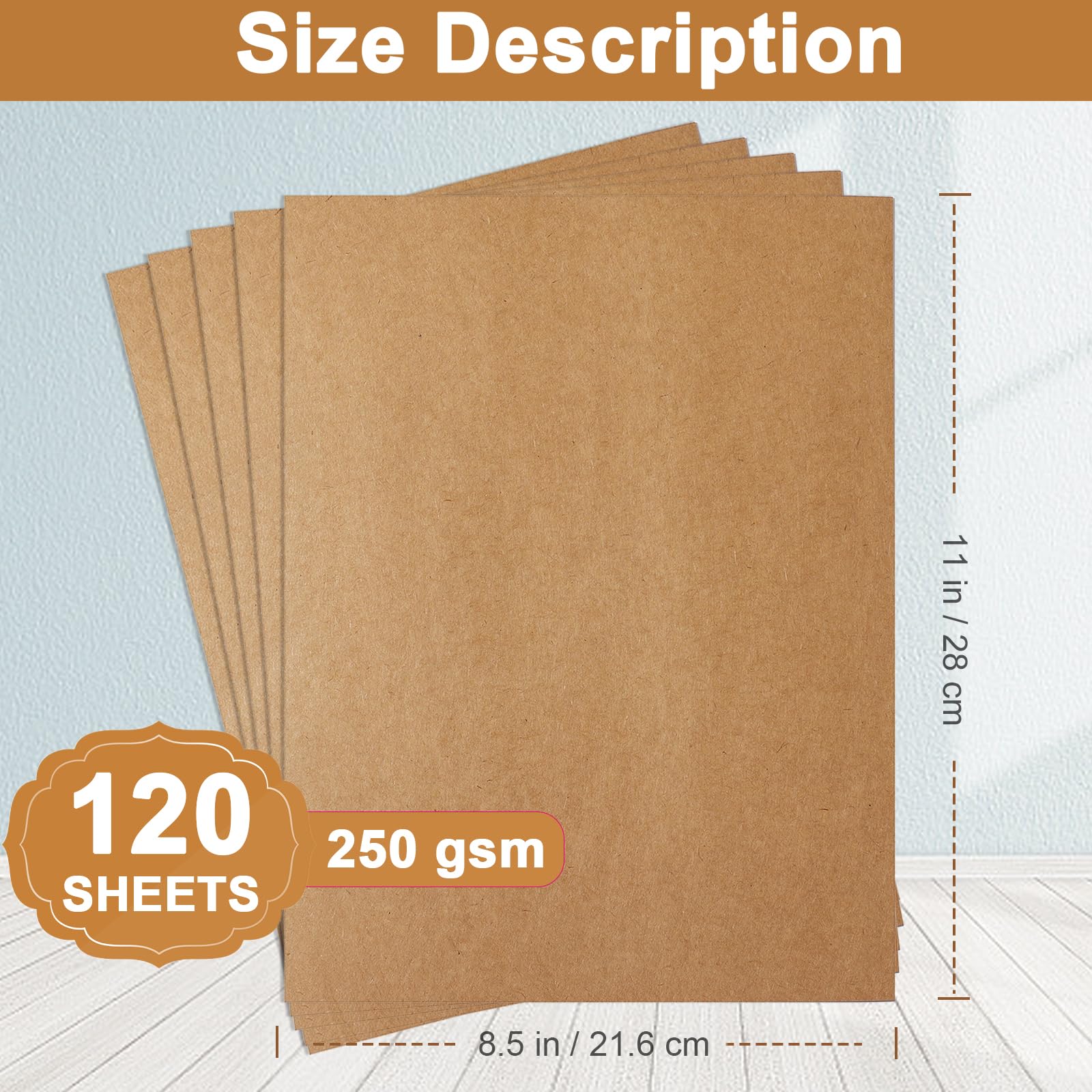 Silunkia 28 Sheets Black Cardstock 8.5 x 11 for Halloween, 250gsm/92lb Heavyweight Black Paper Card Stock for DIY Cards, Scrapbooking, Greeting Cards, Invitations, Party