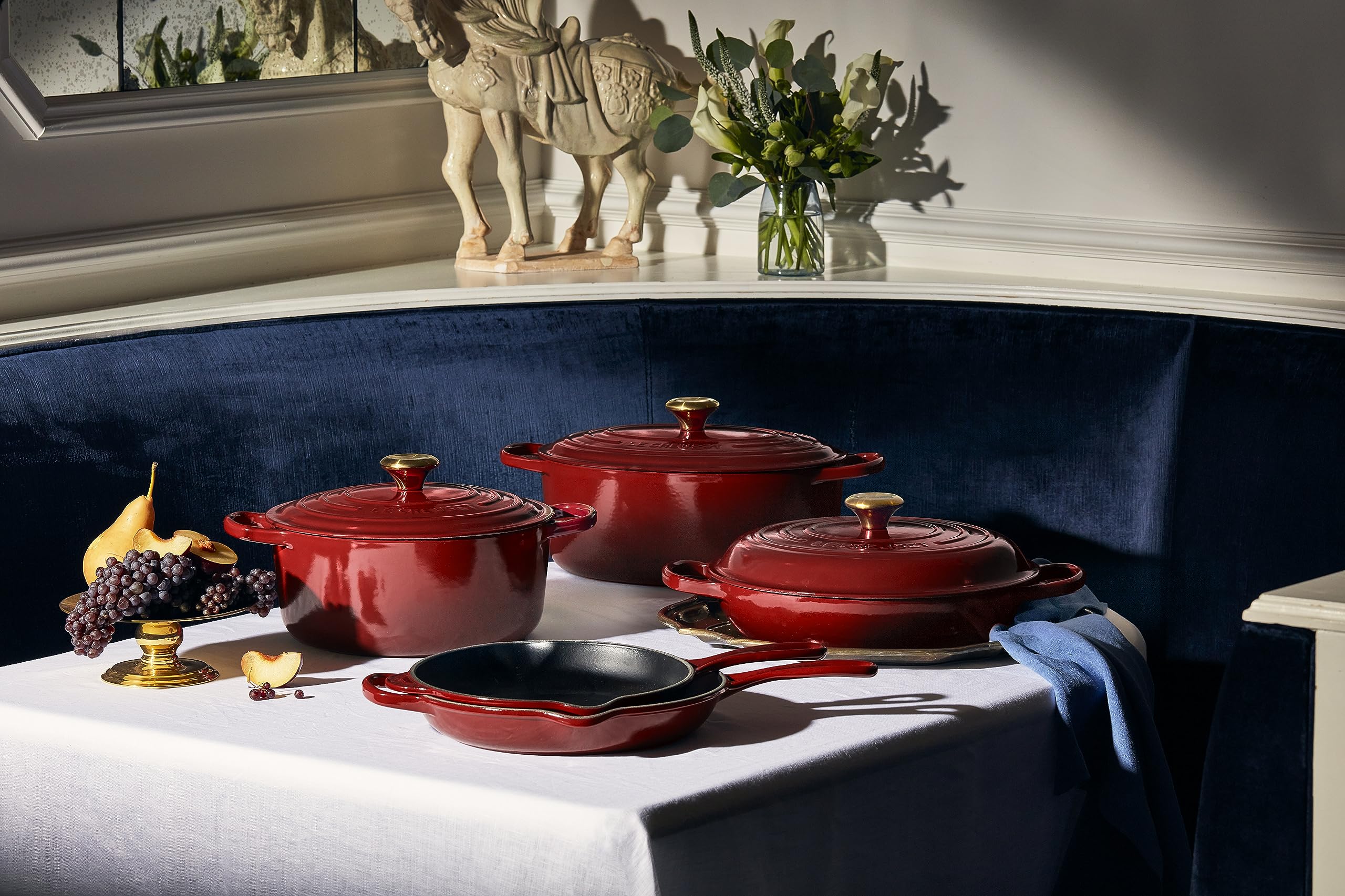 Le Creuset Enameled Cast Iron Signature Braiser, 3.5 qt., Artichaut