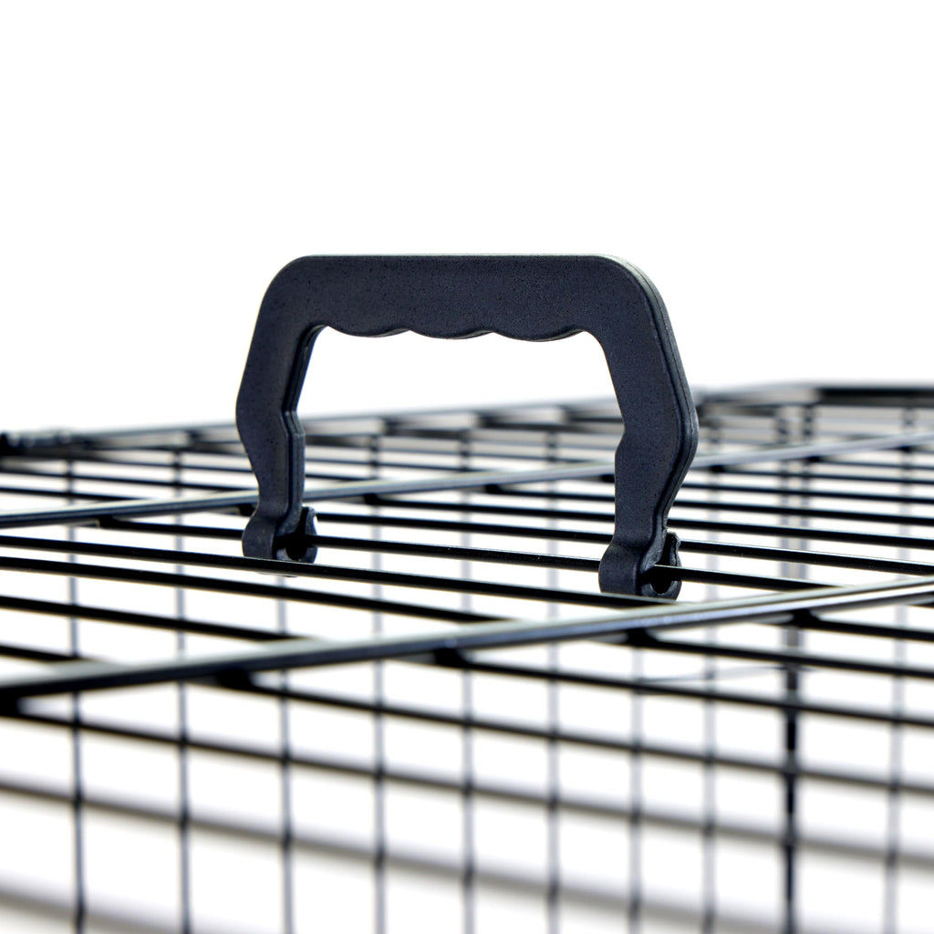 Carlson Secure and Compact Double Door Metal Dog Crate, Medium with Divider Panel