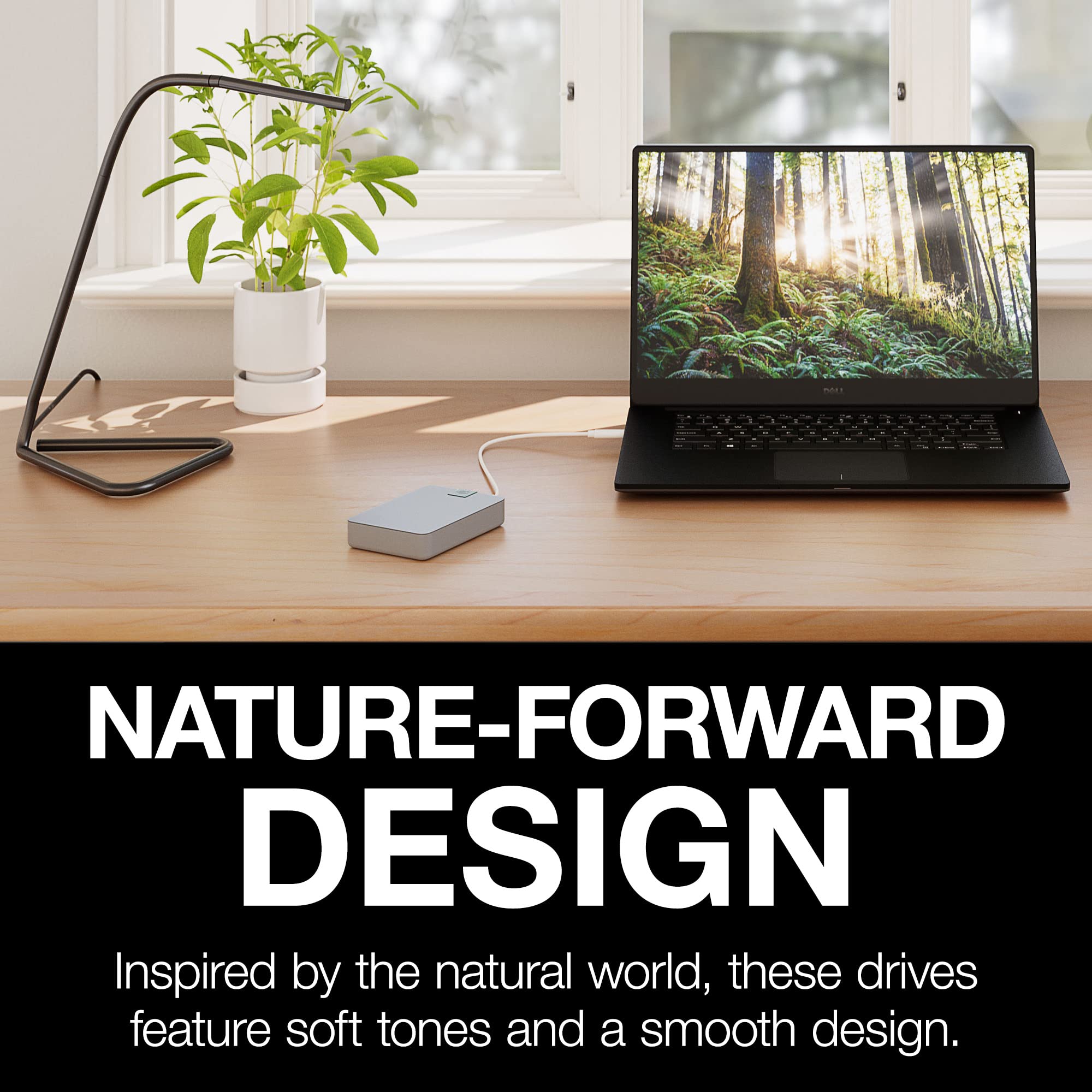 Seagate One Touch SSD 1TB External SSD Portable – Black, speeds up to 1030MB/s, 6mo Mylio Photo+ subscription, 6mo Dropbox Backup Plan and Rescue Services (STKG1000400)