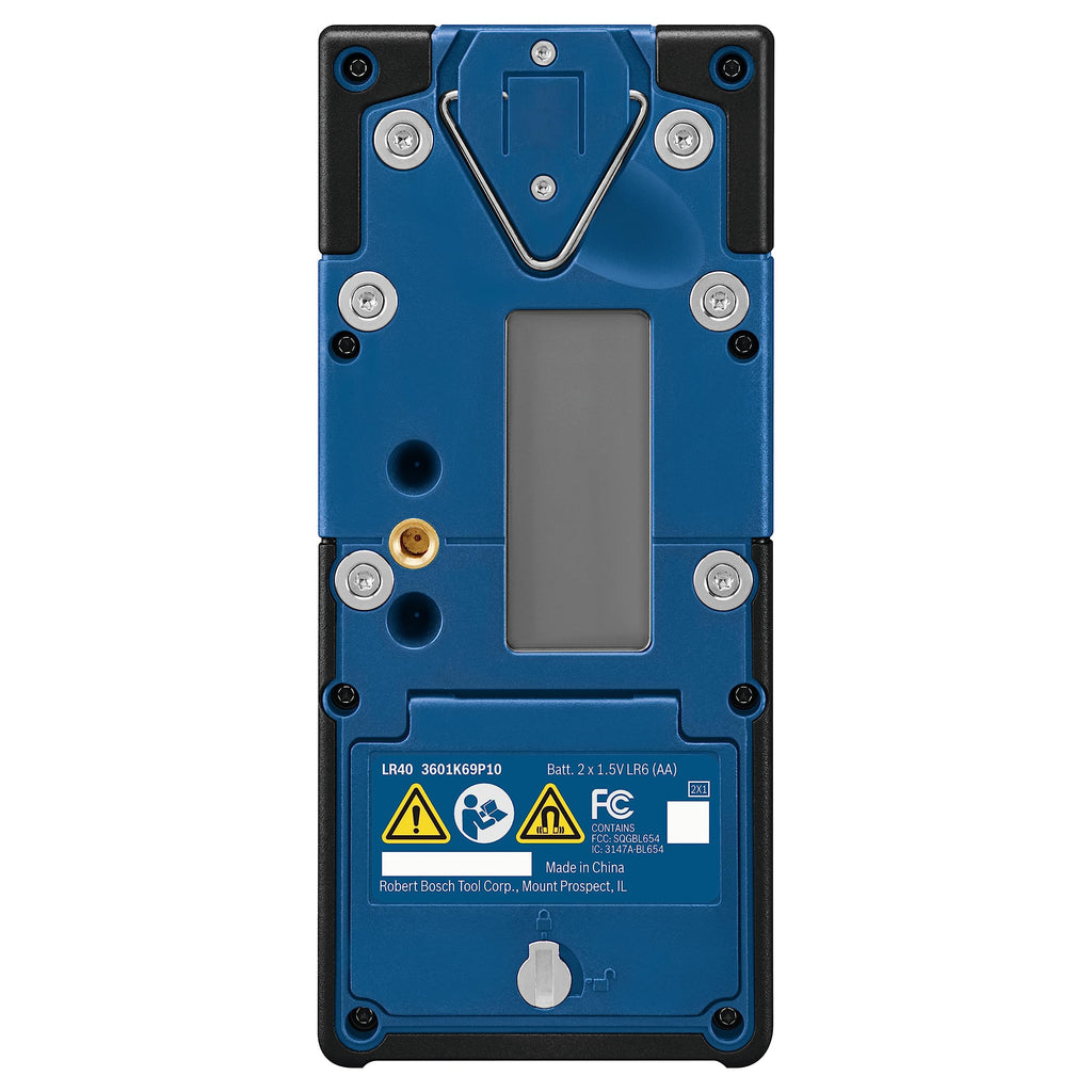 BOSCH LR1 500 Ft Green-Beam Rotary Laser Receiver, Includes Mounting Bracket & 9V Battery
