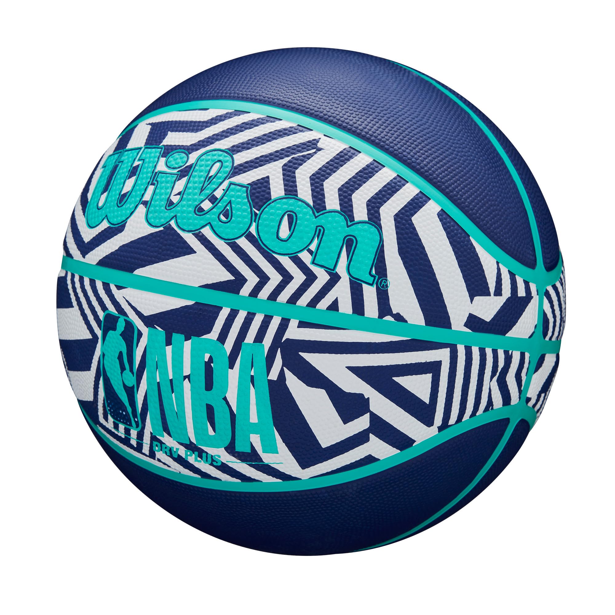 WILSON NBA DRV Outdoor Basketball - Indigo/Beige, Size 5-27.5"
