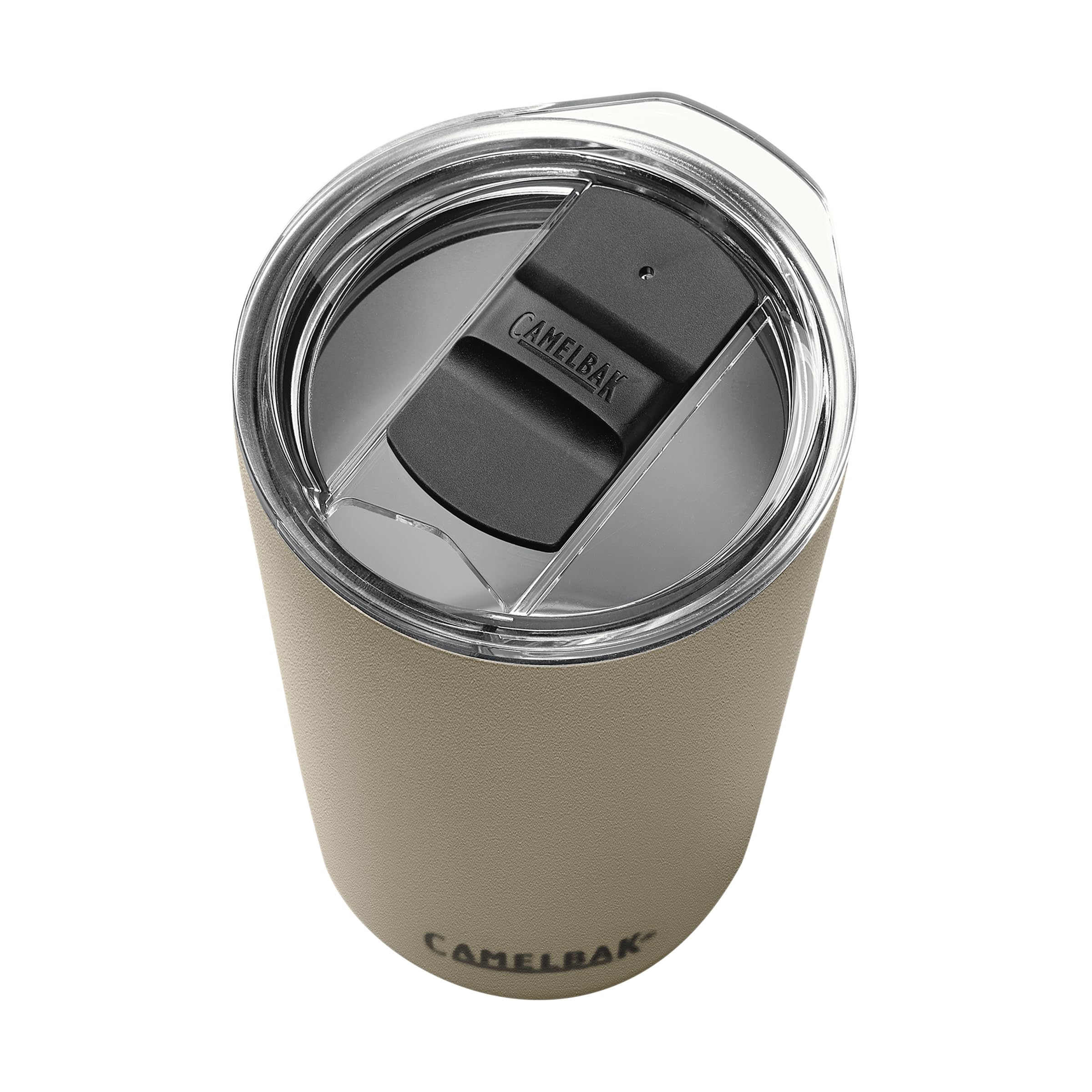 CamelBak Horizon Insulated Stainless Steel Tumbler with Tri Mode Spill Resistant Lid, 16oz, Moss