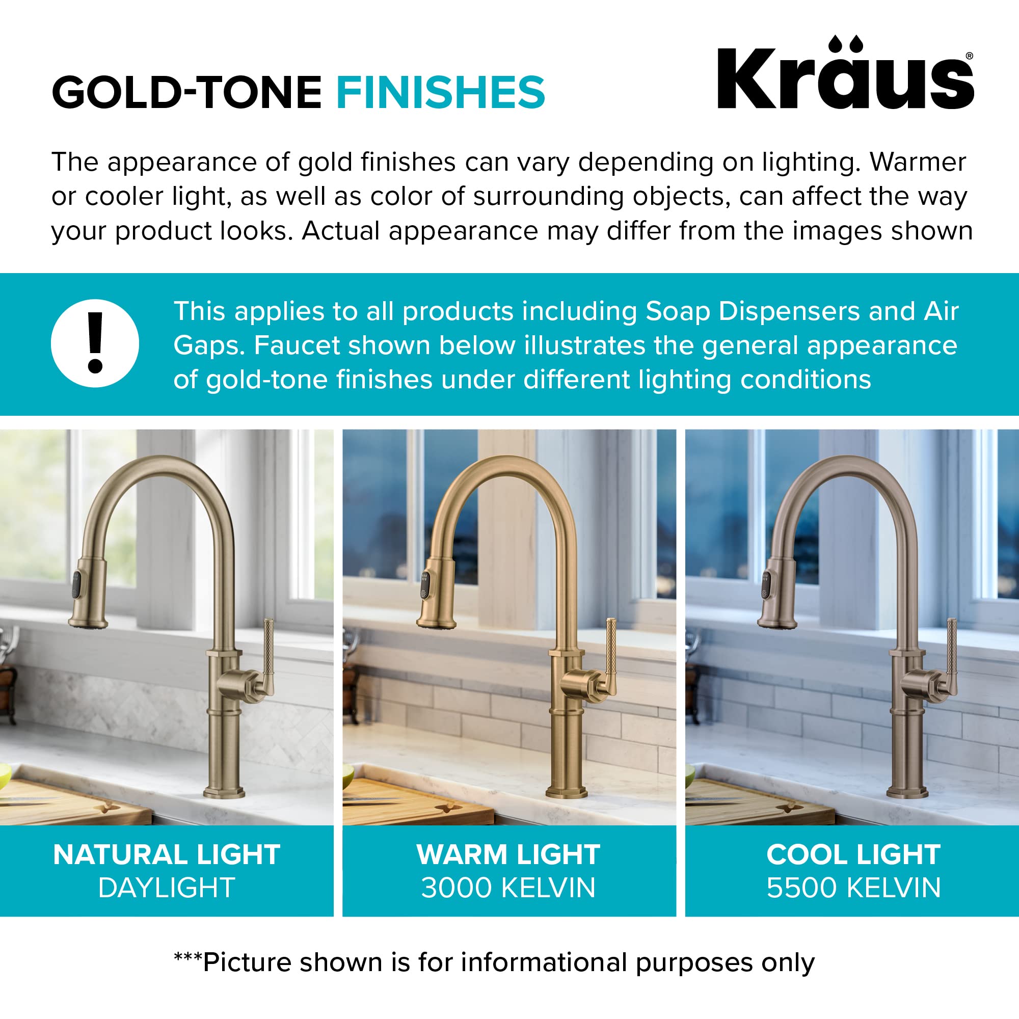 KRAUS Allyn Transitional Bridge Kitchen Faucet with Pull-Down Sprayhead in Brushed Gold, KPF-3121BG