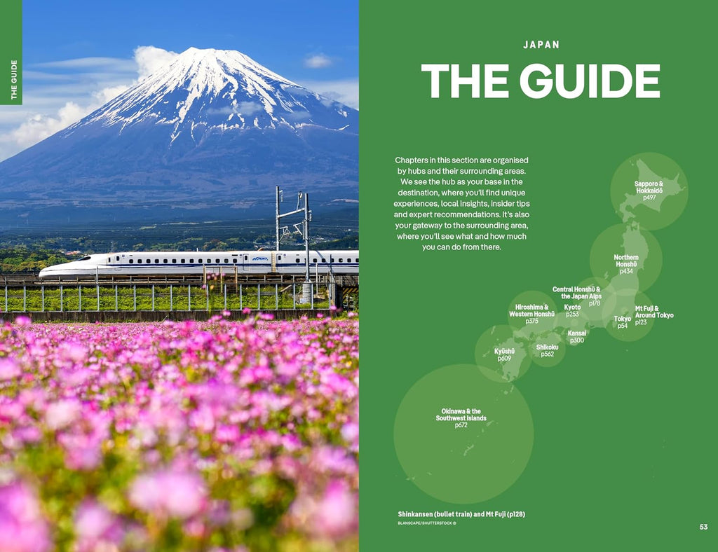 Lonely Planet Japan: Comprehensive Travel Guide | Detailed Itineraries & Maps | Insider Tips | Covers Tokyo, Mt Fuji, Kyoto, Hiroshima, Hokkaido and more