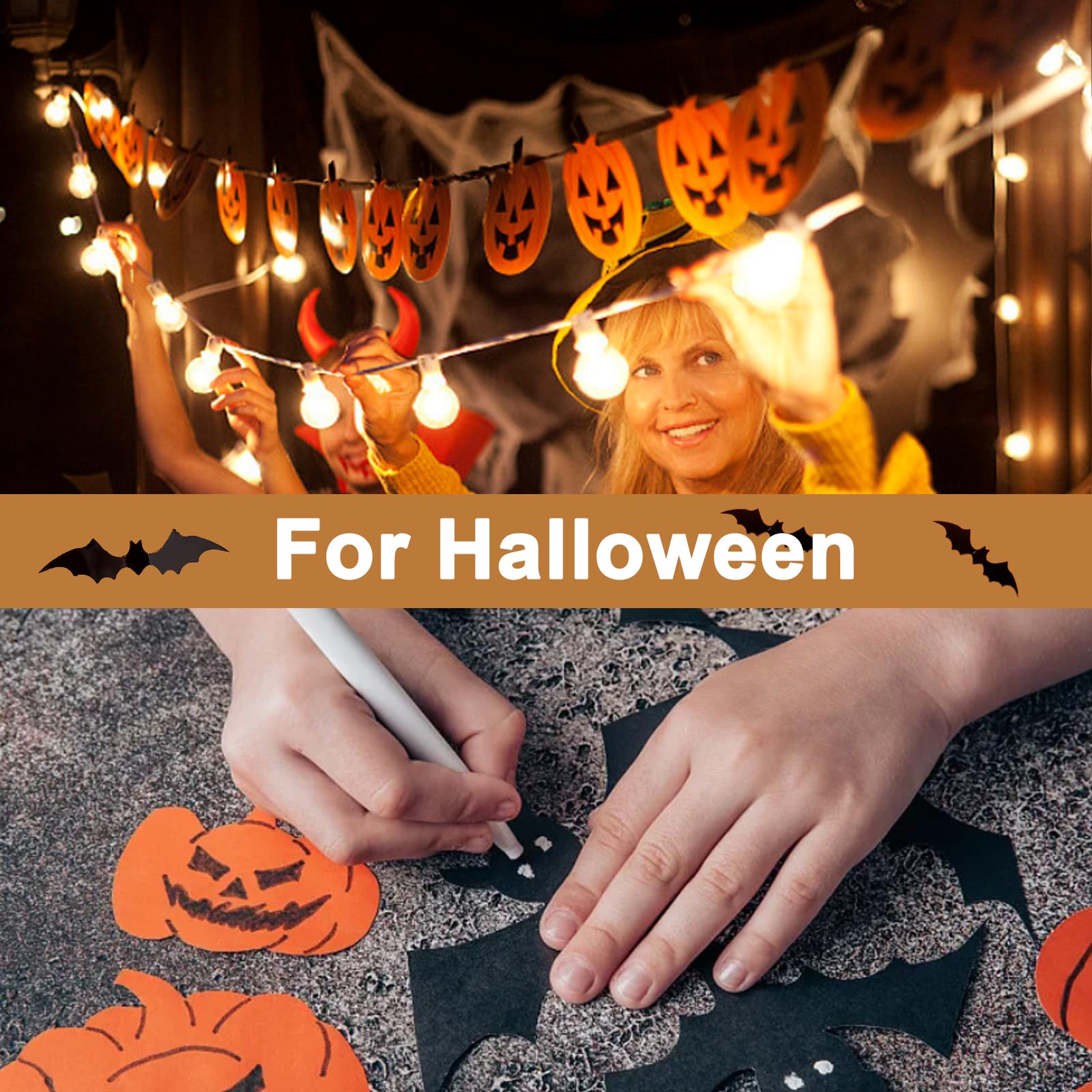 Silunkia 28 Sheets Black Cardstock 8.5 x 11 for Halloween, 250gsm/92lb Heavyweight Black Paper Card Stock for DIY Cards, Scrapbooking, Greeting Cards, Invitations, Party