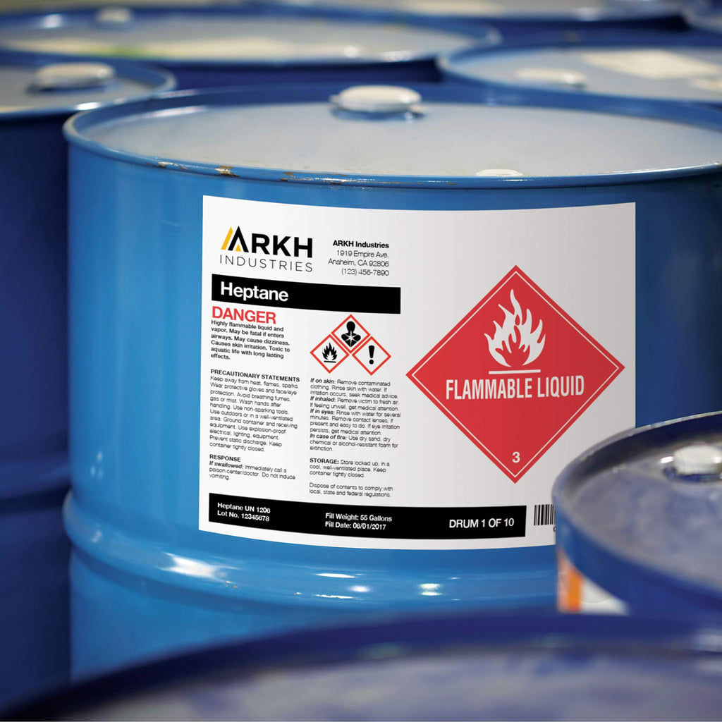 Avery UltraDuty GHS Chemical Labels for Laser Printers, Waterproof, UV Resistant, 8.5 x 11, 500 Pk (60507)