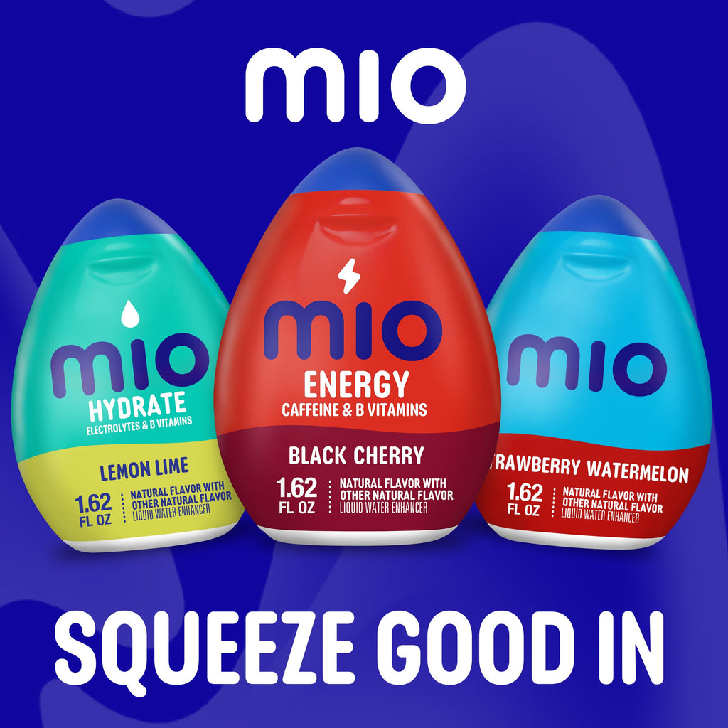 Mio Liquid Water Enhancer 1.62, 2 of Each: Lemon Lime, Berry Blast, Arctic Grape, Orange Tangerine, (8 ct.) | 2 of Each