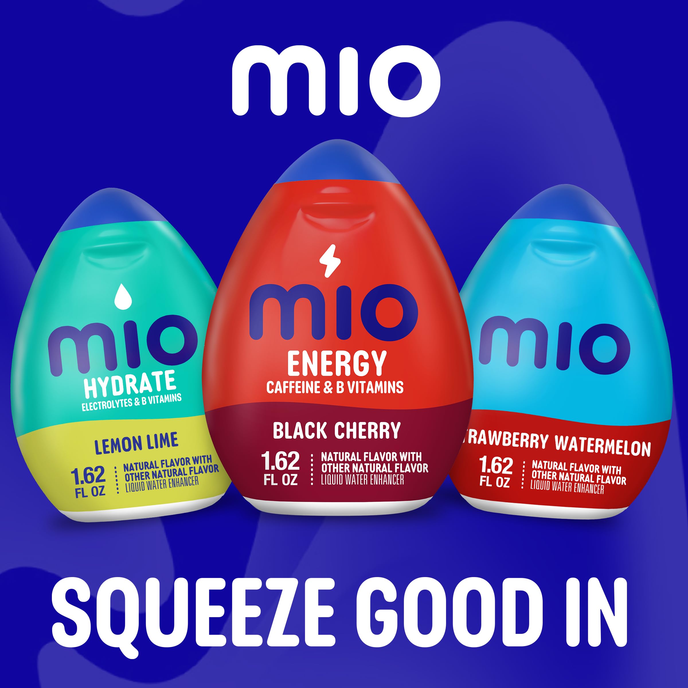 Mio Liquid Water Enhancer 1.62, 2 of Each: Lemon Lime, Berry Blast, Arctic Grape, Orange Tangerine, (8 ct.) | 2 of Each