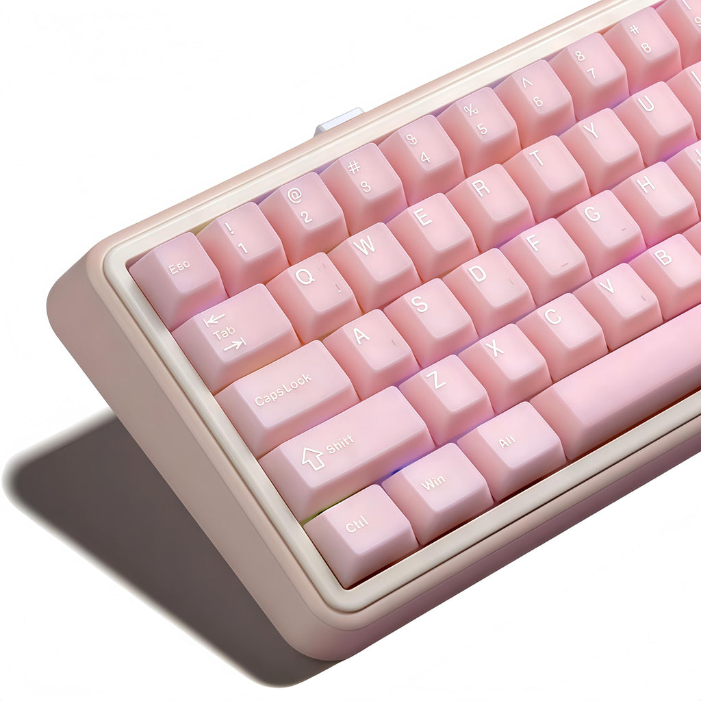 dagaladoo Black Topographic keycaps Double Shot PBT keycaps Shine Through Keyboard Keys Side Printed Key caps Cherry Profile Custom keycap Set for100%, 75%, 65%, 60% US Layout Mechanical Keyboard