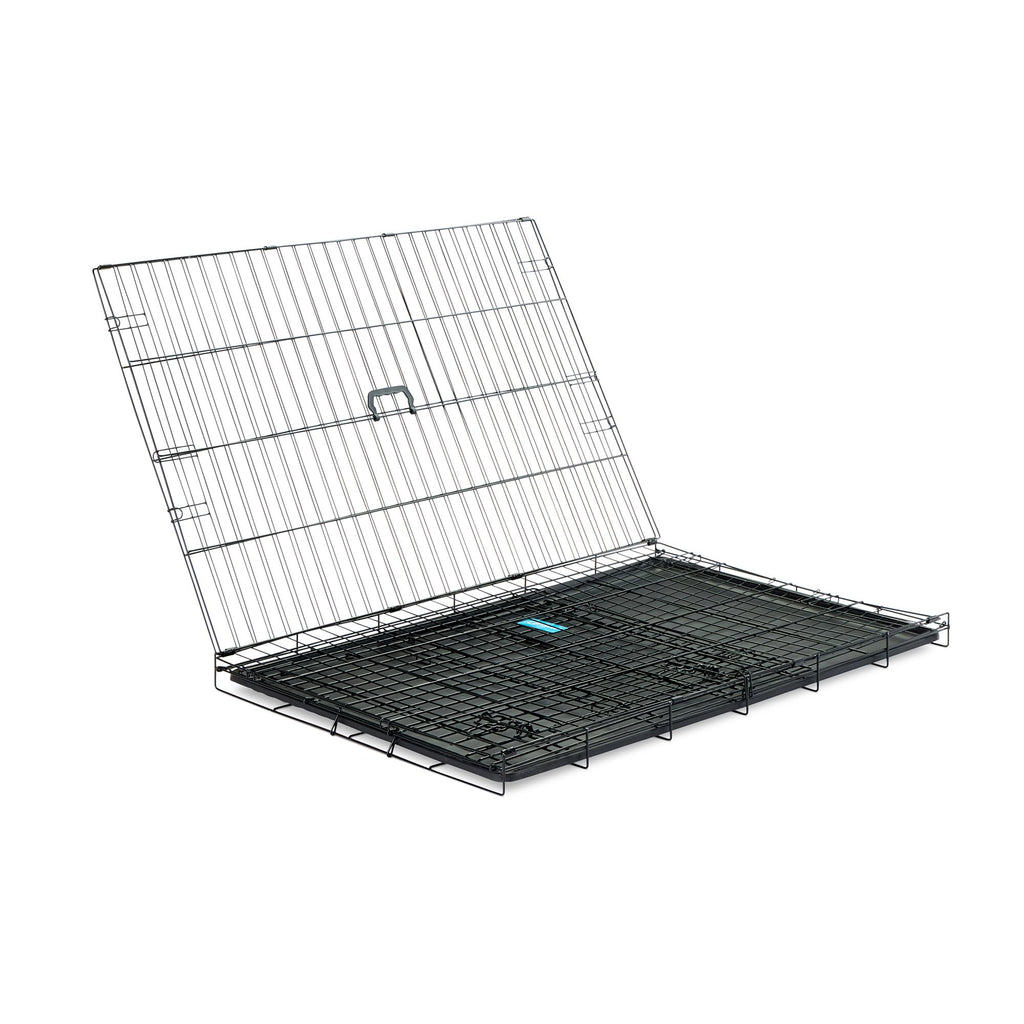Carlson Secure and Compact Double Door Metal Dog Crate, Medium with Divider Panel