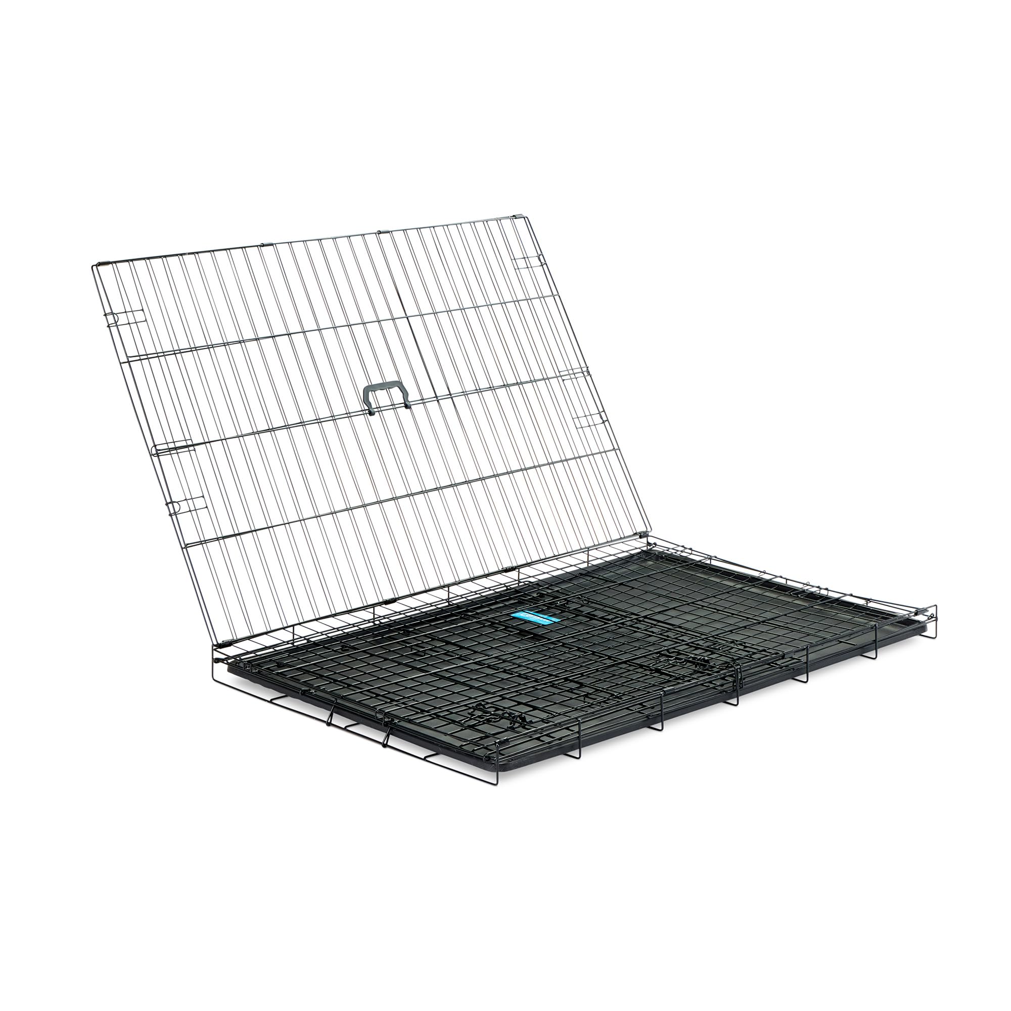 Carlson Secure and Compact Double Door Metal Dog Crate, Medium with Divider Panel