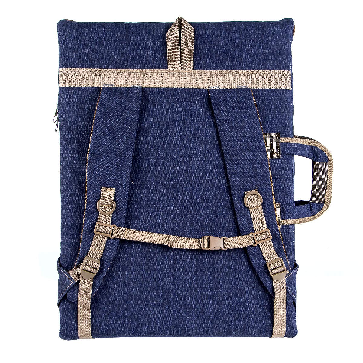TRANSON Art Portfolio Case Artist Backpack Canvas Bag Large 26” x 19.5”