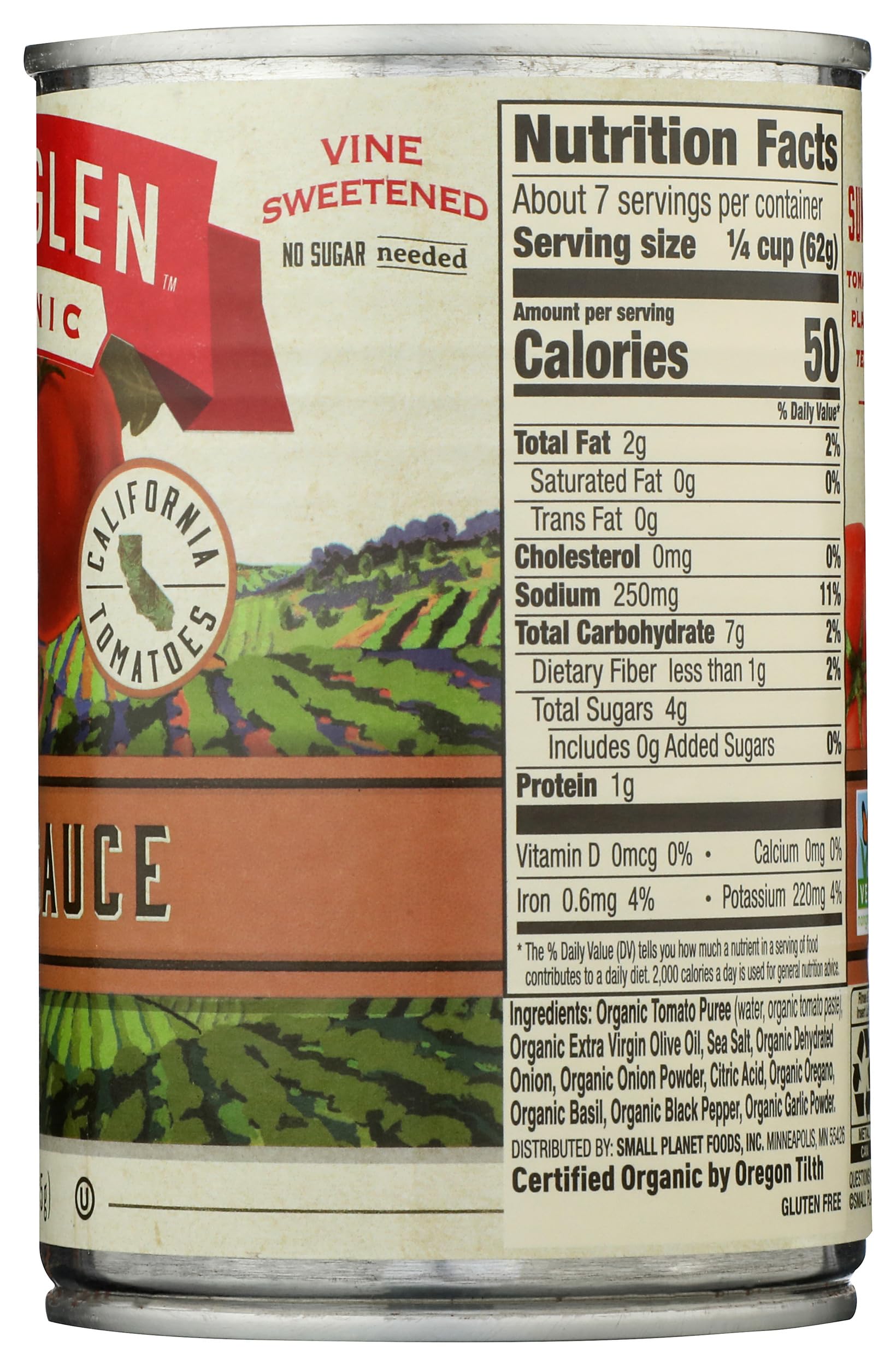 Muir Glen Organic Pizza Sauce, 15 oz. (Pack of 12)