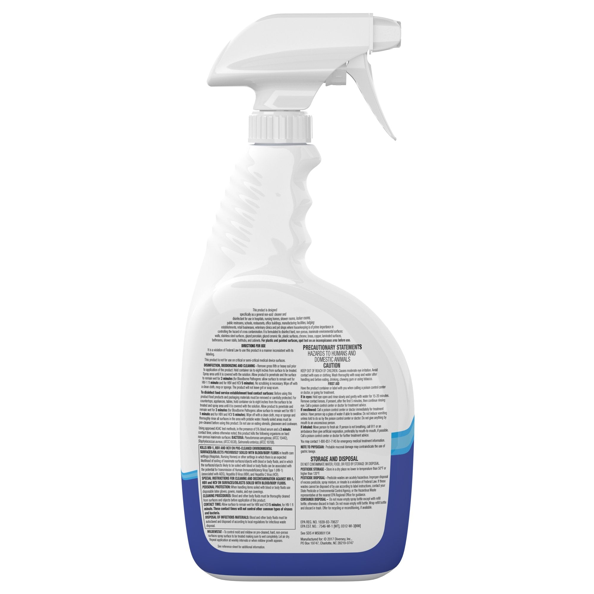 VIREX Diversey All Purpose Disinfectant Cleaner, Spray, 32 oz