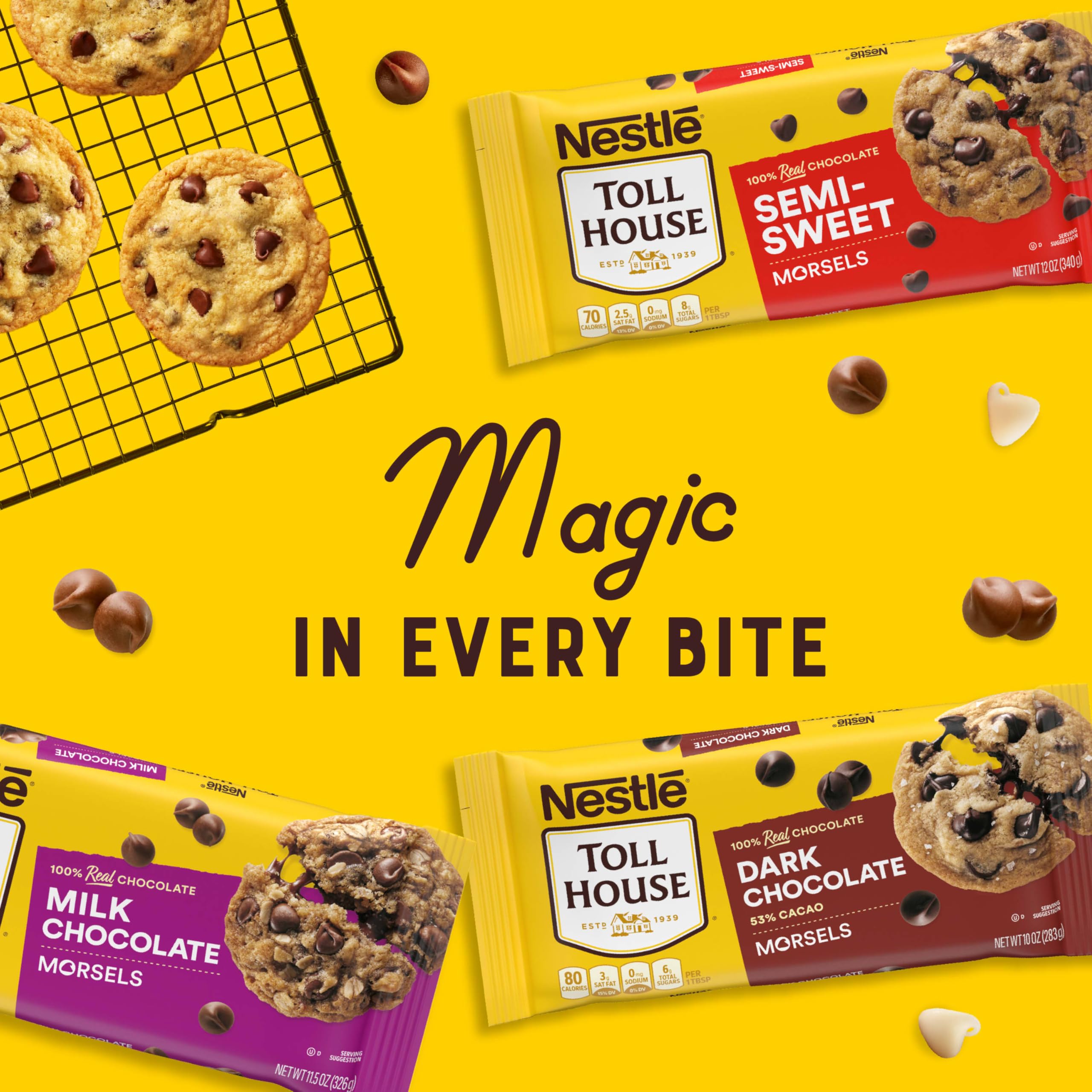Nestle Toll House Semi-Sweet Chocolate Morsels 12 oz