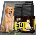 Puppy Pads 30 Count Small 22x22in Bamboo Training Pads Deodorizing Leakproof Quick Drying Dog Pee Pads Super Absorbent Disposable Pee Pads for Dogs Puppies, Doggie, Cats, Rabbits