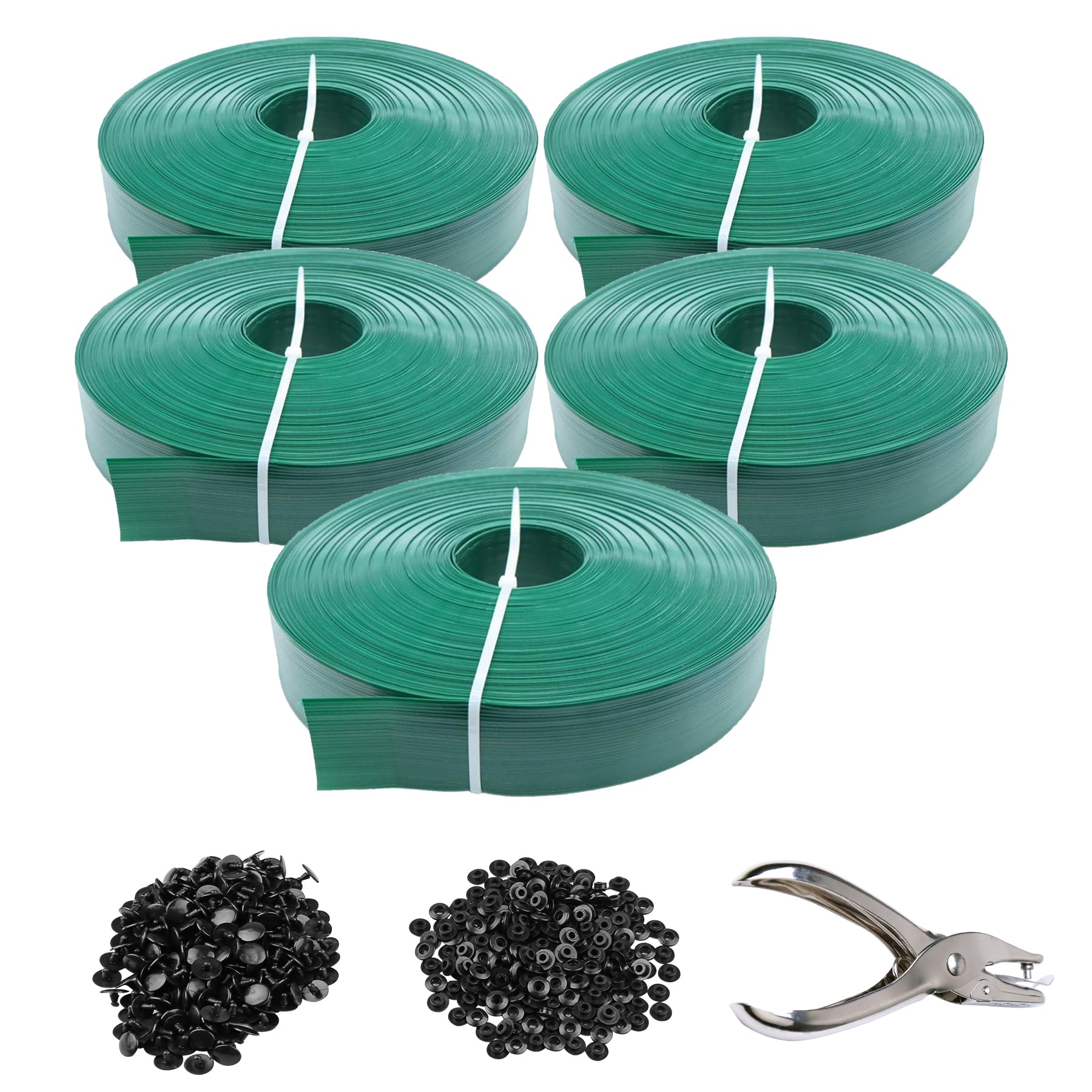 Chain Link Fence Privacy Tape, 246ft x 0.15ft Chain Link Fence Slats, Fence Covering Privacy, Brown (200PCS Button + Puncher Included)