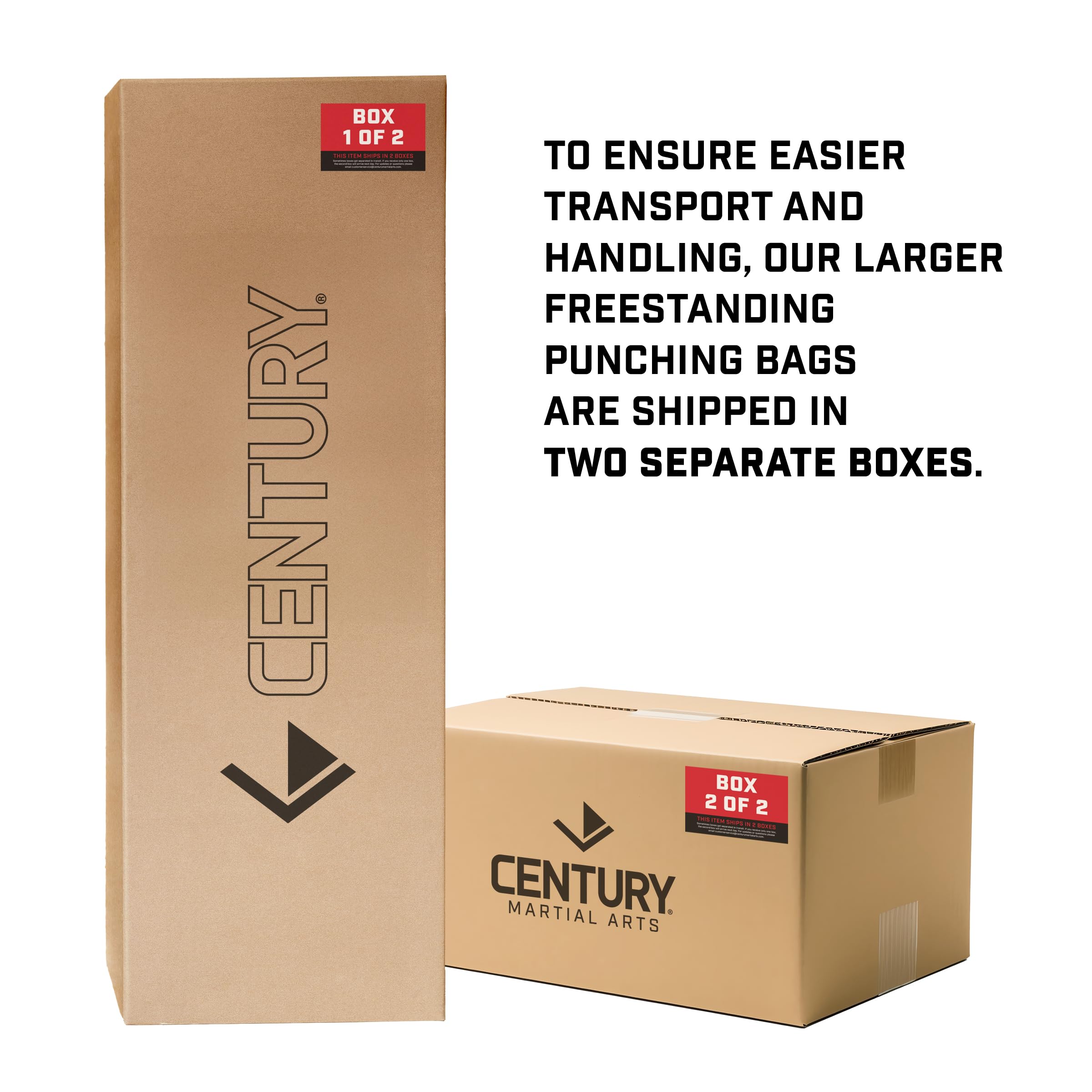 Century BOB XL Punching Bags - Style Options | Freestanding Punching Bag | Boxing Bag for Adults | Fighting Bag & Boxing Bag Stand | Kick Boxing Mannequin | Training Bag for Martial Arts
