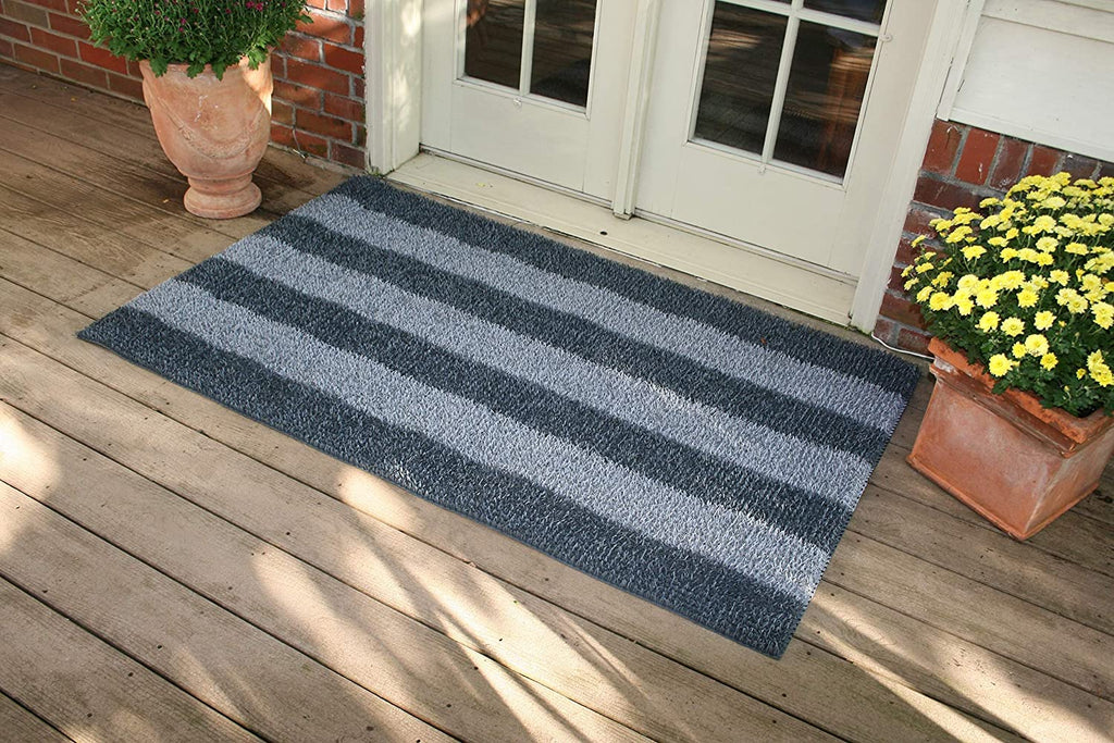 Clean Machine 10376913 Astroturf Dirt Trapper Doormat, 23.5" x 35.5", Flair Earth Taupe