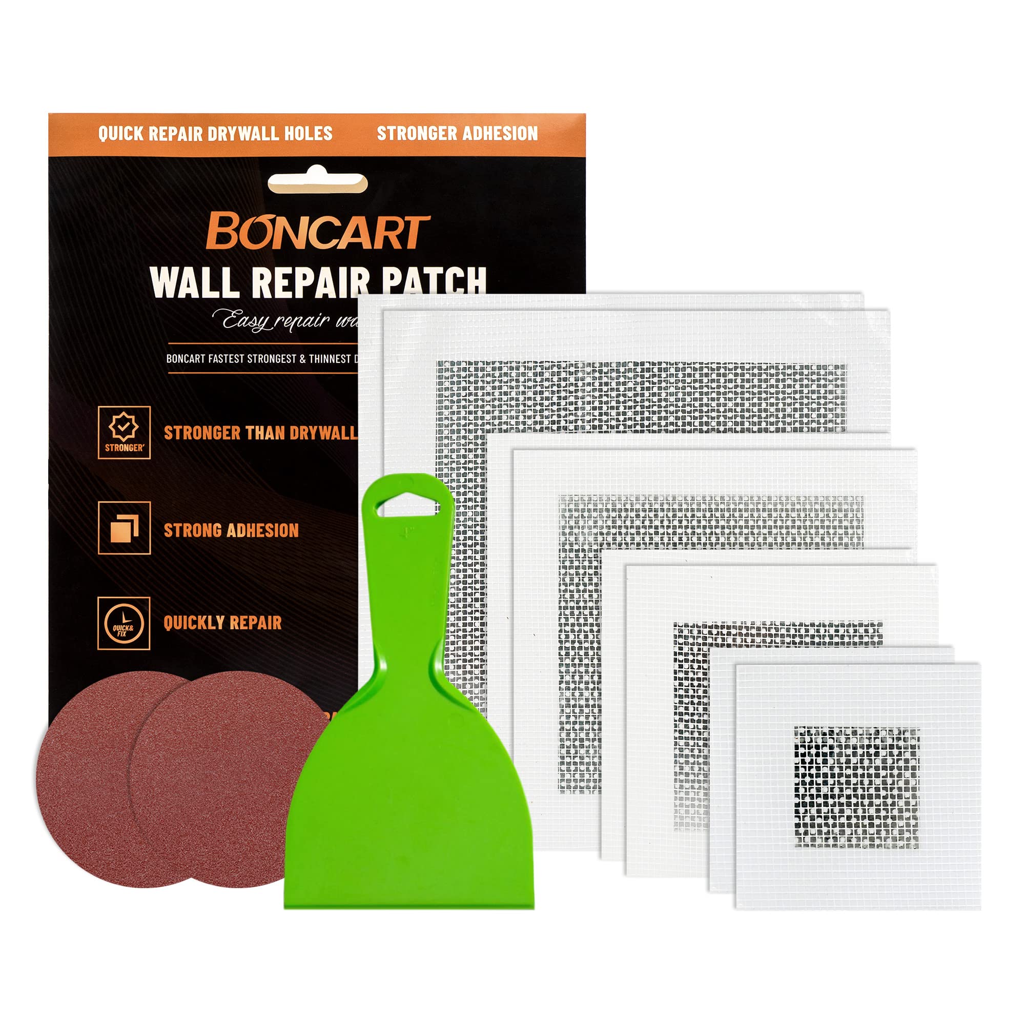 BONCART Spackle Wall Repair Kit,Drywall Repair kit,Wall Mending Agent Putty with Scraper,Plaster Wall Repair Paste for Wall Crack/Nail Hole/Graffiti,Wall Surface