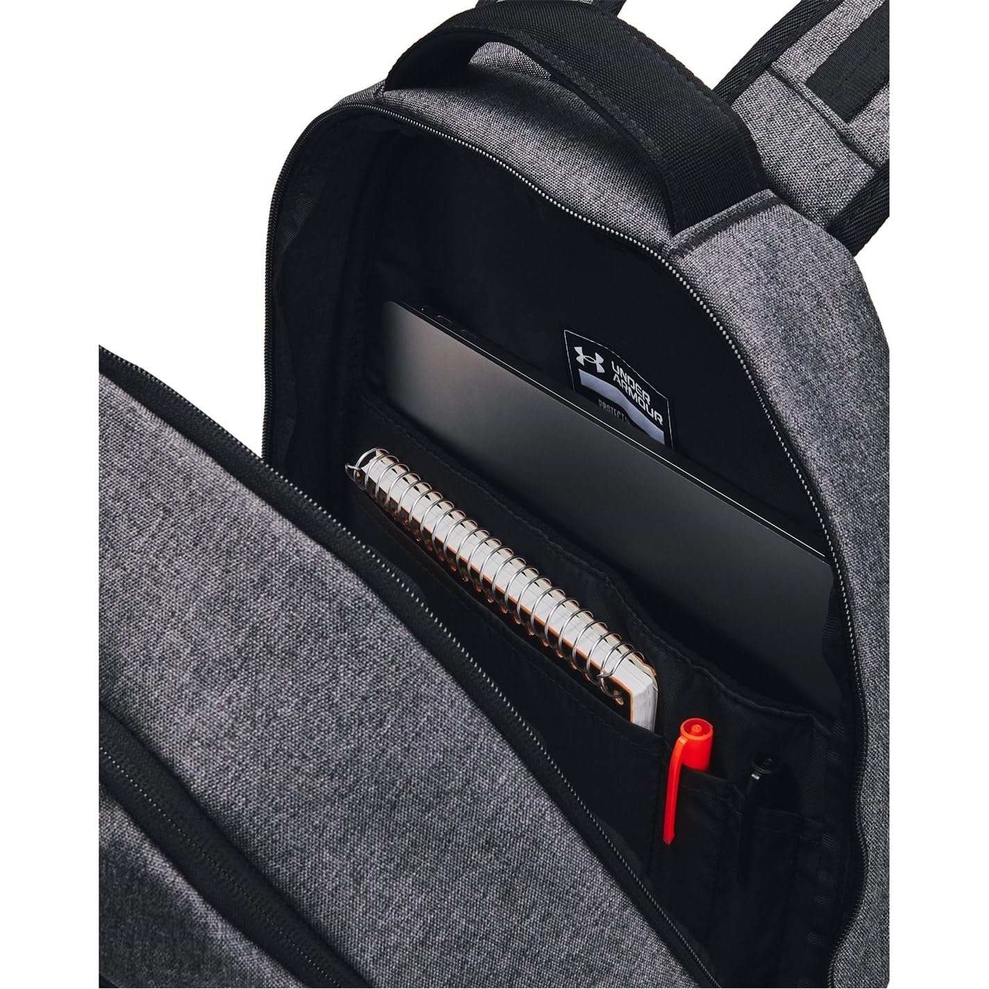 Under Armour Unisex, Hustle 6.0 Pro Backpack (001) Black/Black/Black One Size Fits Most