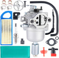 799727 Carburetor Compatible with Briggs & Stratton 799727 698620 794572 14HP 15HP 16HP 17HP 17.5 HP 18HP Intek Engines Lawn Tractor Mower Nikki Carb,with Air Filter kit