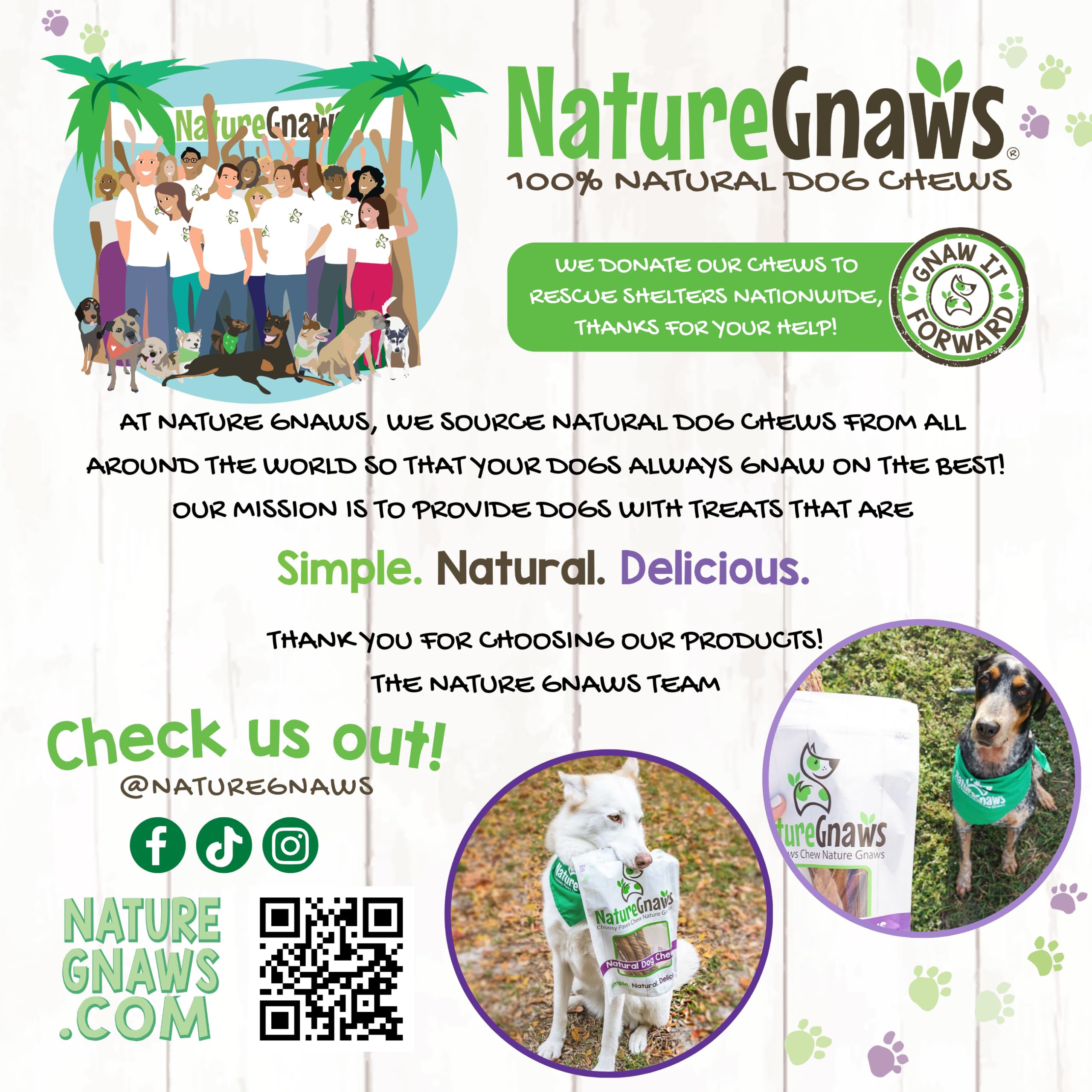 Nature Gnaws Beef Gullet Chews for Small Dogs 4-5" (20 Count) - Natural Beef Jerky Stick Dog Chew Treats - Rawhide Free
